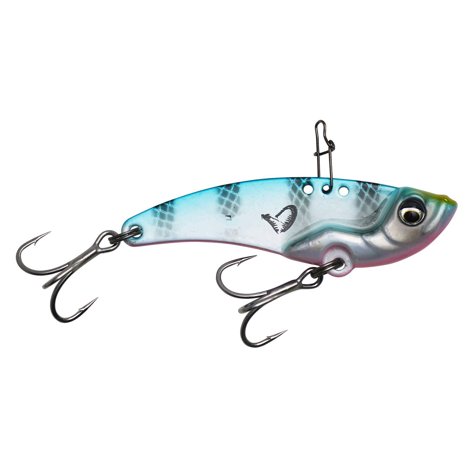 Savage Gear Kunstköder, SavageGear VIB Blade 5,5cm Blue Pink Stripes Spinnköder