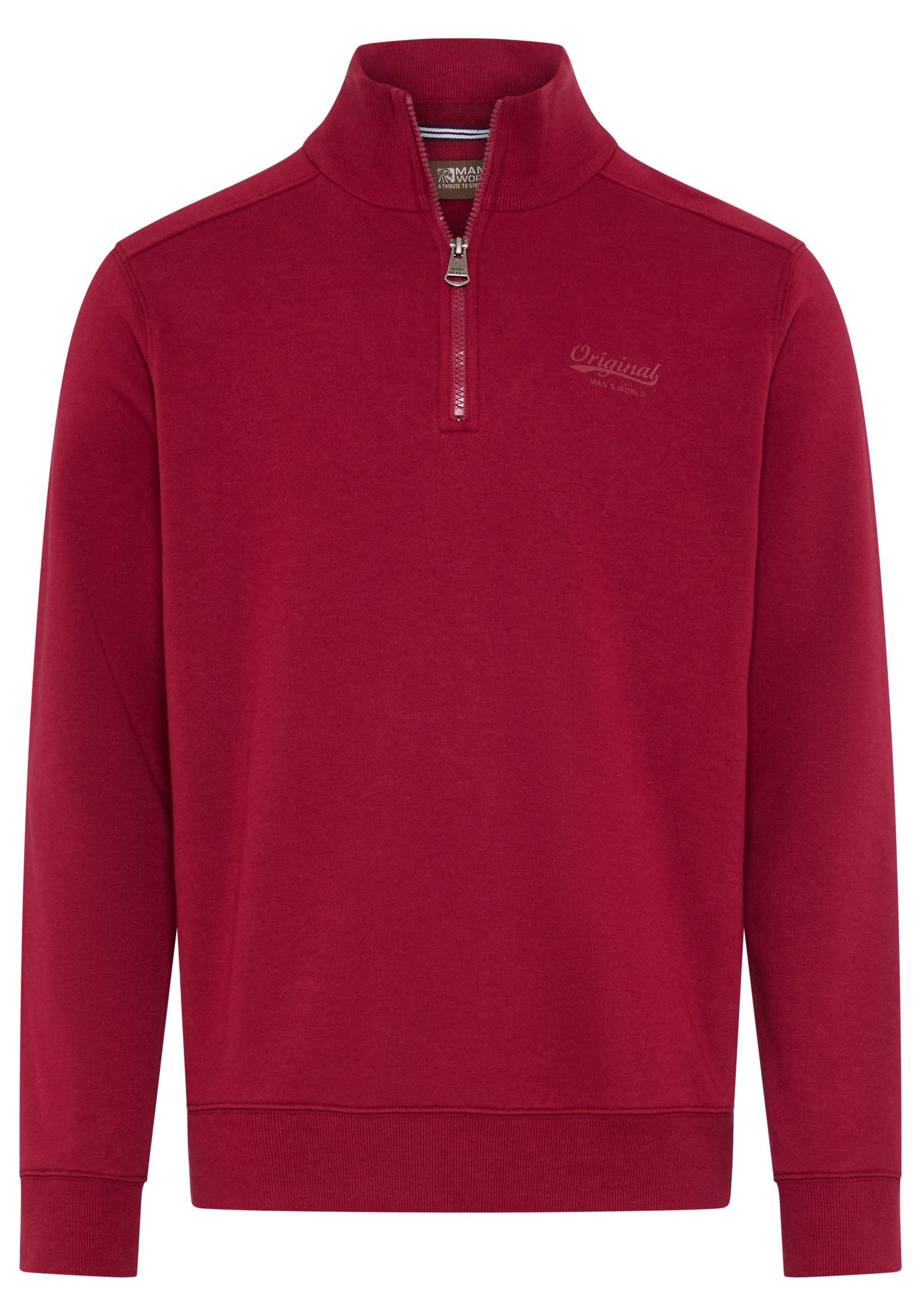 Man's World Sweatshirt mit Troyerkragen, normale Passform, auch in großen Größen – Bild 5 von 5