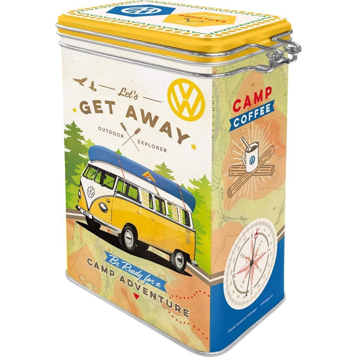 - - Get - Away! Bulli Volkswagen Aromadose VW Nostalgic-Art Kaffeedose