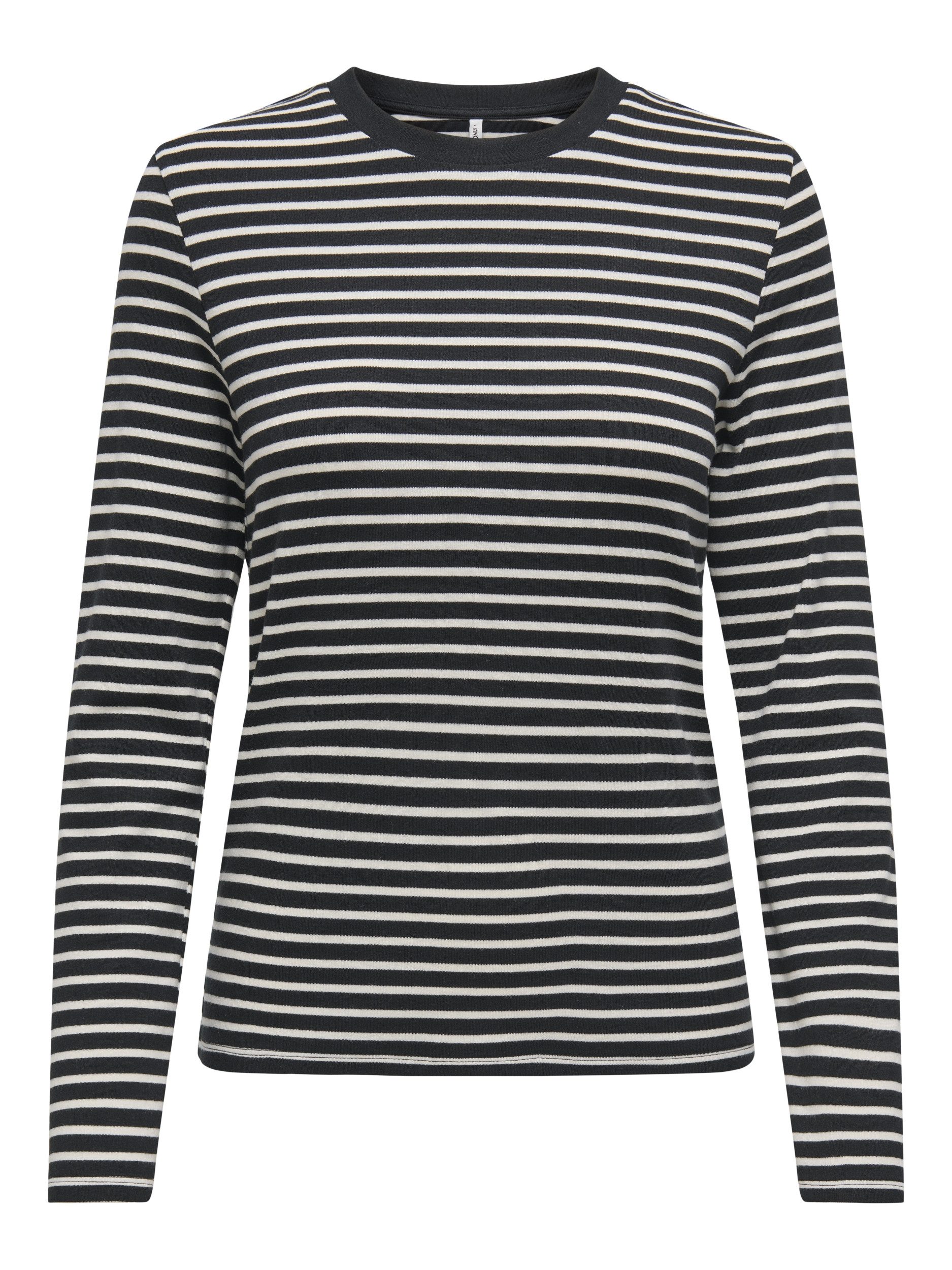 ONLY Blusenshirt ONLLYON L/S O-NECK TOP günstig online kaufen