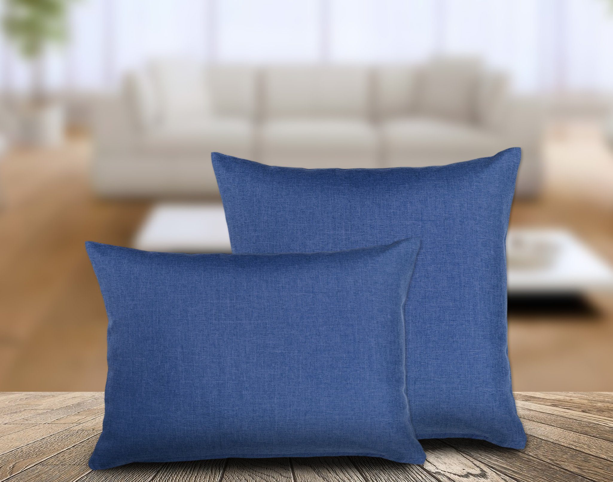 Beautex Kissenhüllen Kissenhüllen Leinen Optik, Kissen Kissenbezug Sofakiss günstig online kaufen