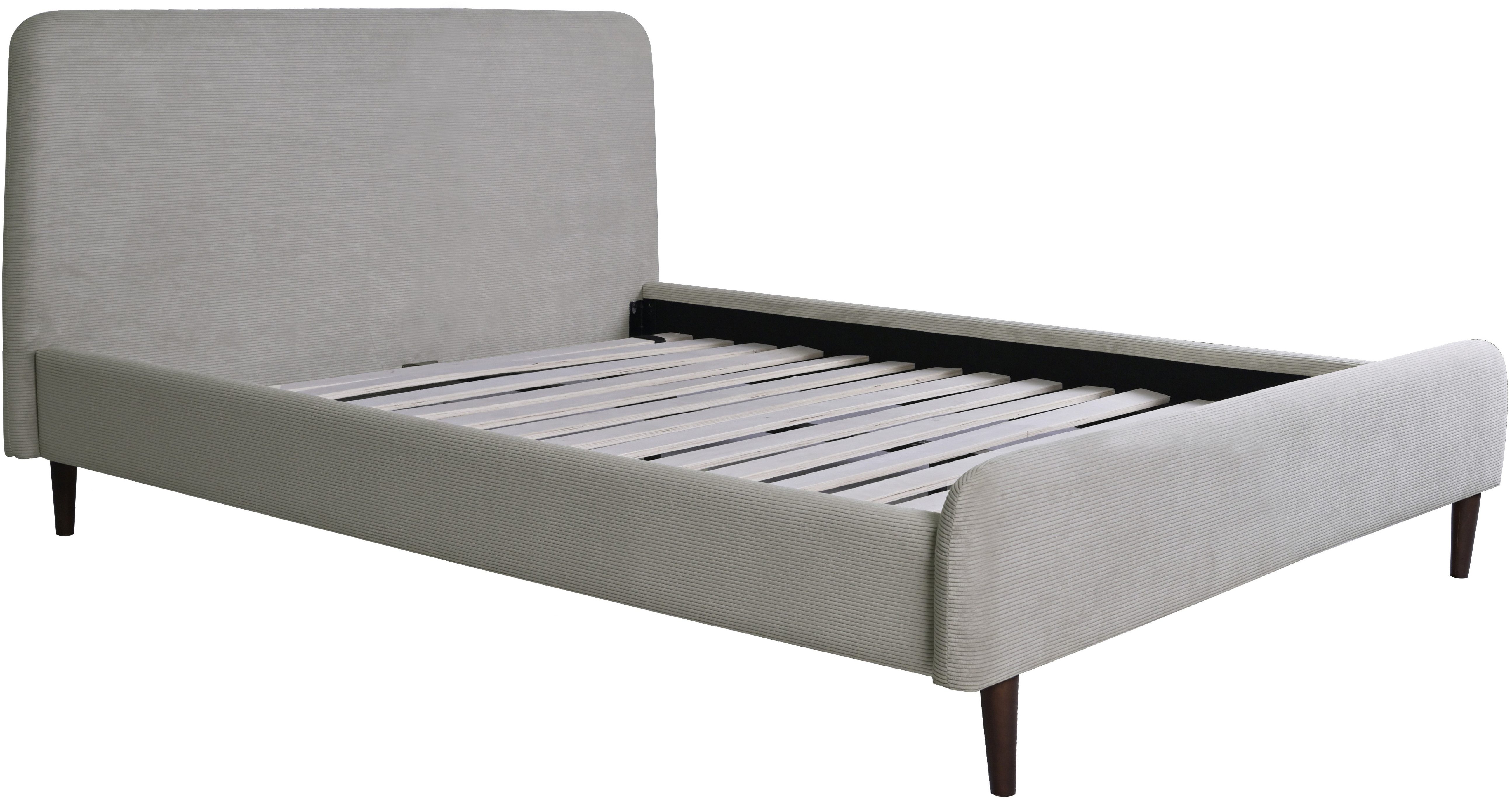 Home affaire Polsterbett Sambre inkl. Lattenrost, erhältlich in 140 & 180cm Breite, bezogen mit Cordstoff