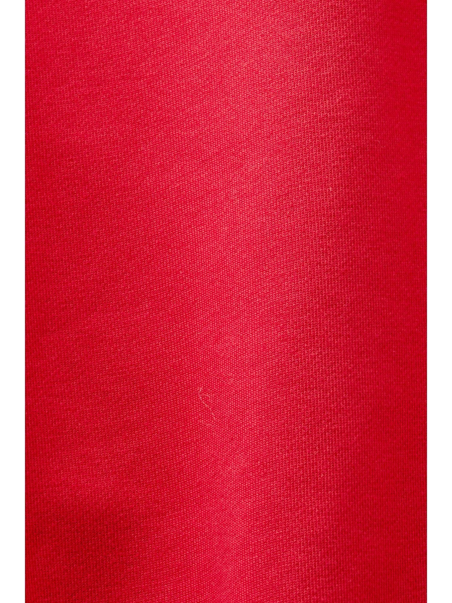 Esprit aus Unisex Baumwollfleece Logo-Sweathose RED Jogginghose