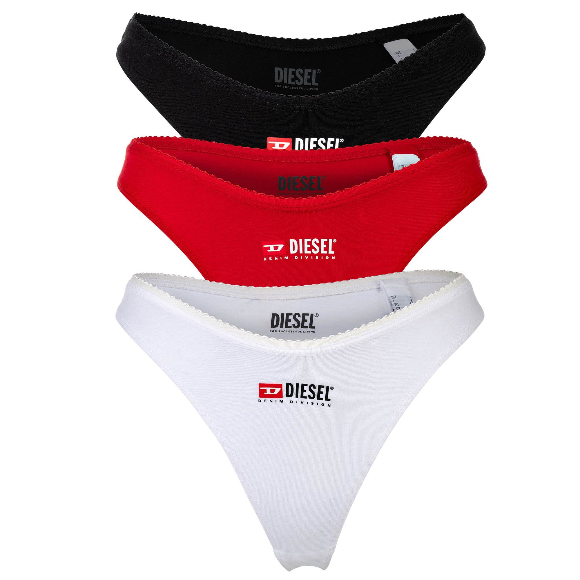 String Damen String 3er Pack Baumwolle