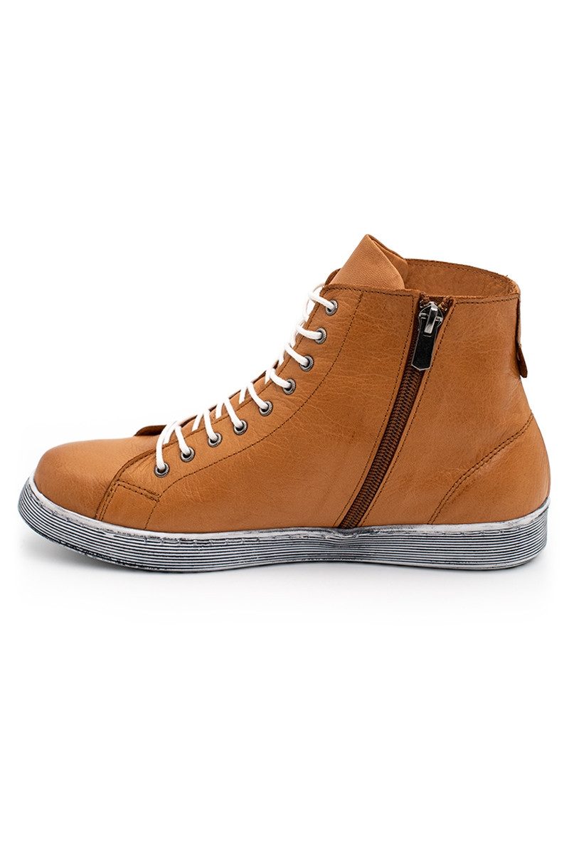 Andrea Conti Sneaker Damen - CATALINA - cognac, weiß Sneaker