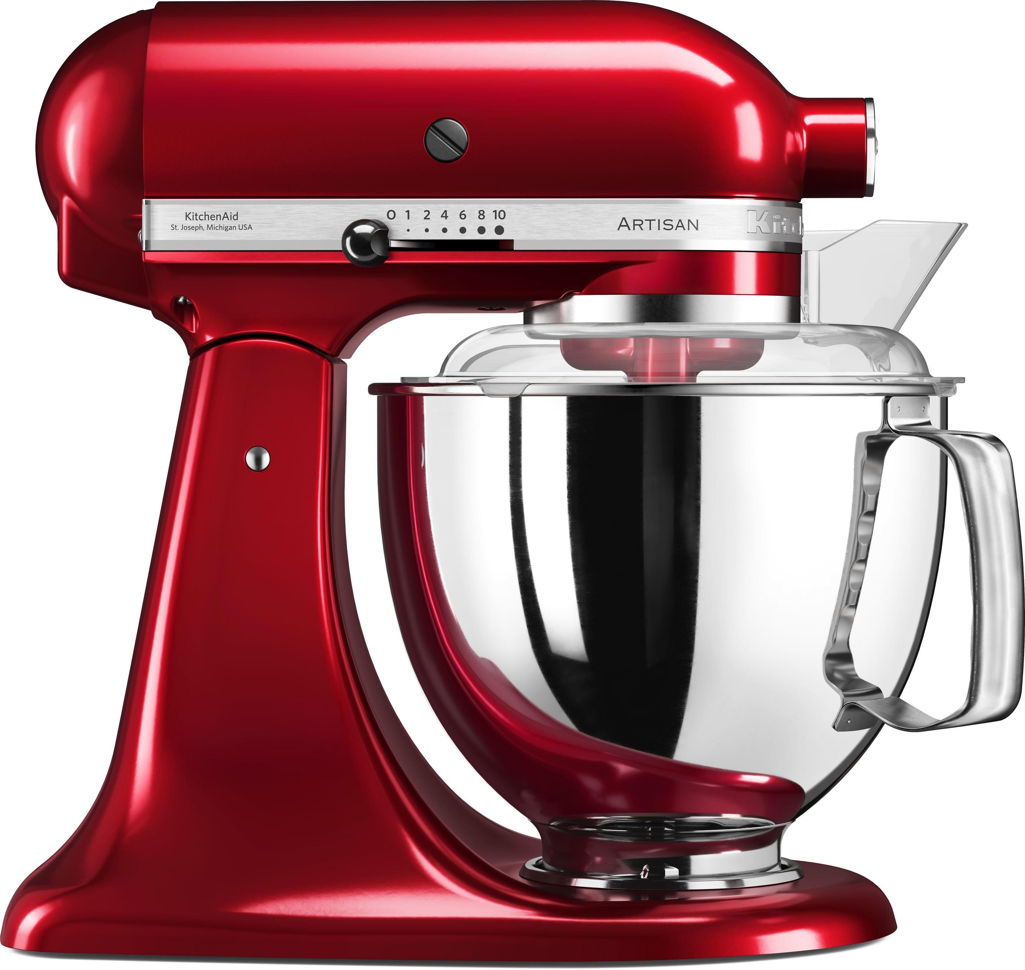 KitchenAid Küchenmaschine 5KSM175PSECA LIEBESAPFEL-ROT, 300 W, 4,8 l Schüssel, mit Zubehör im Wert von ca. 112,-€ UVP