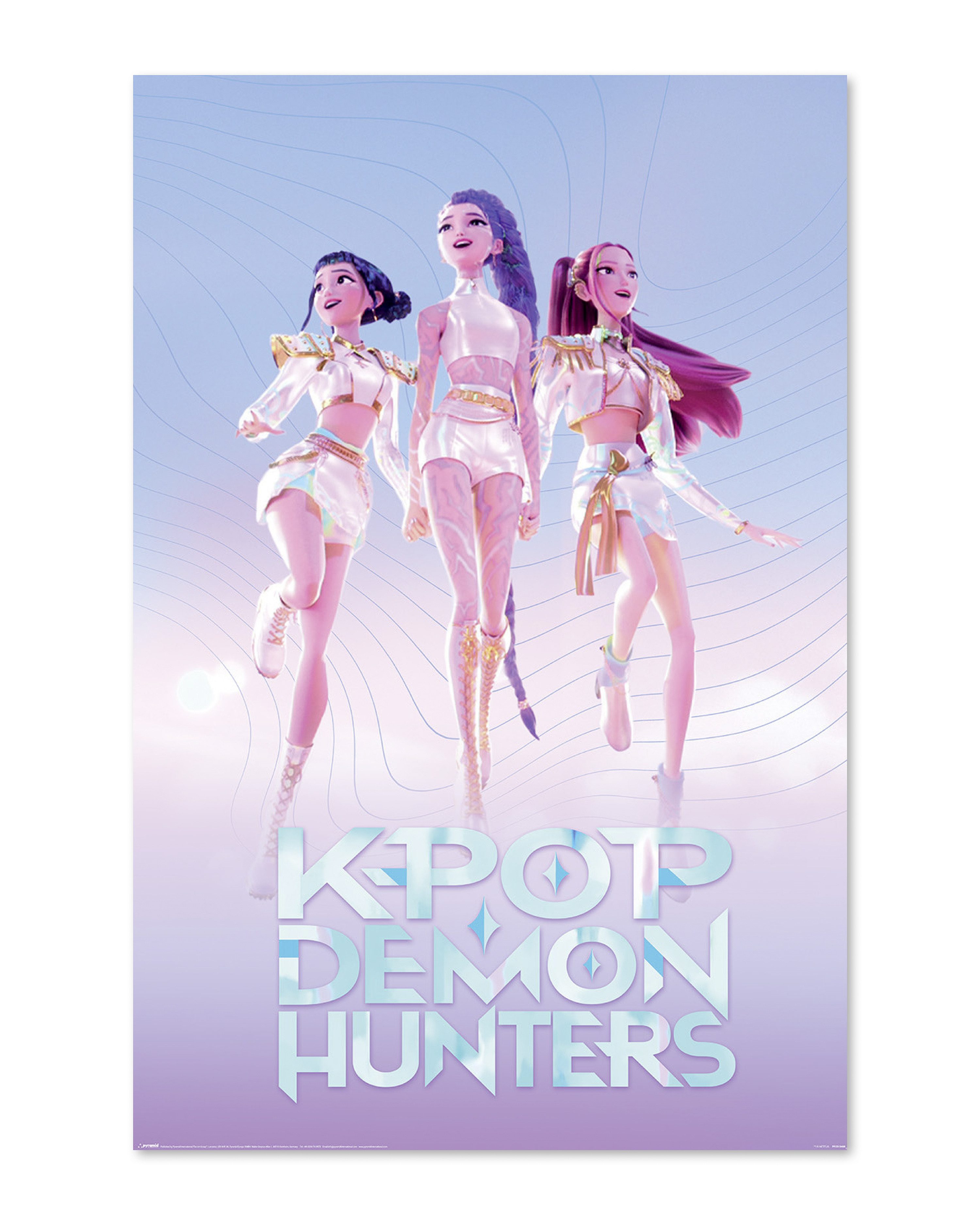 PYRAMID Poster KPop Demon Hunters Poster Floating 61 x 91,5 cm