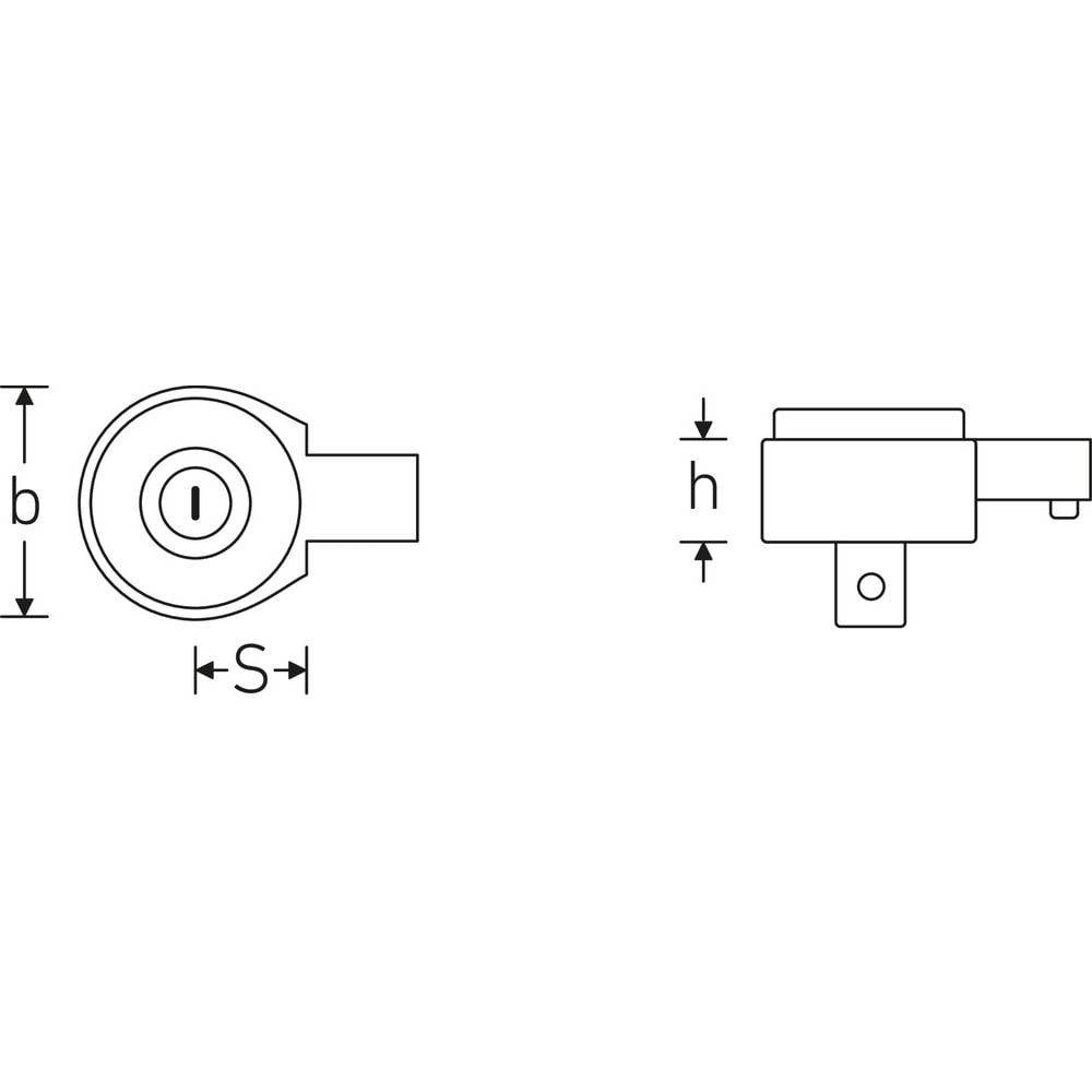 Stahlwille Ratsche 1/4″ Feinzahn-Einsteckknarre / Ratsche 58250004