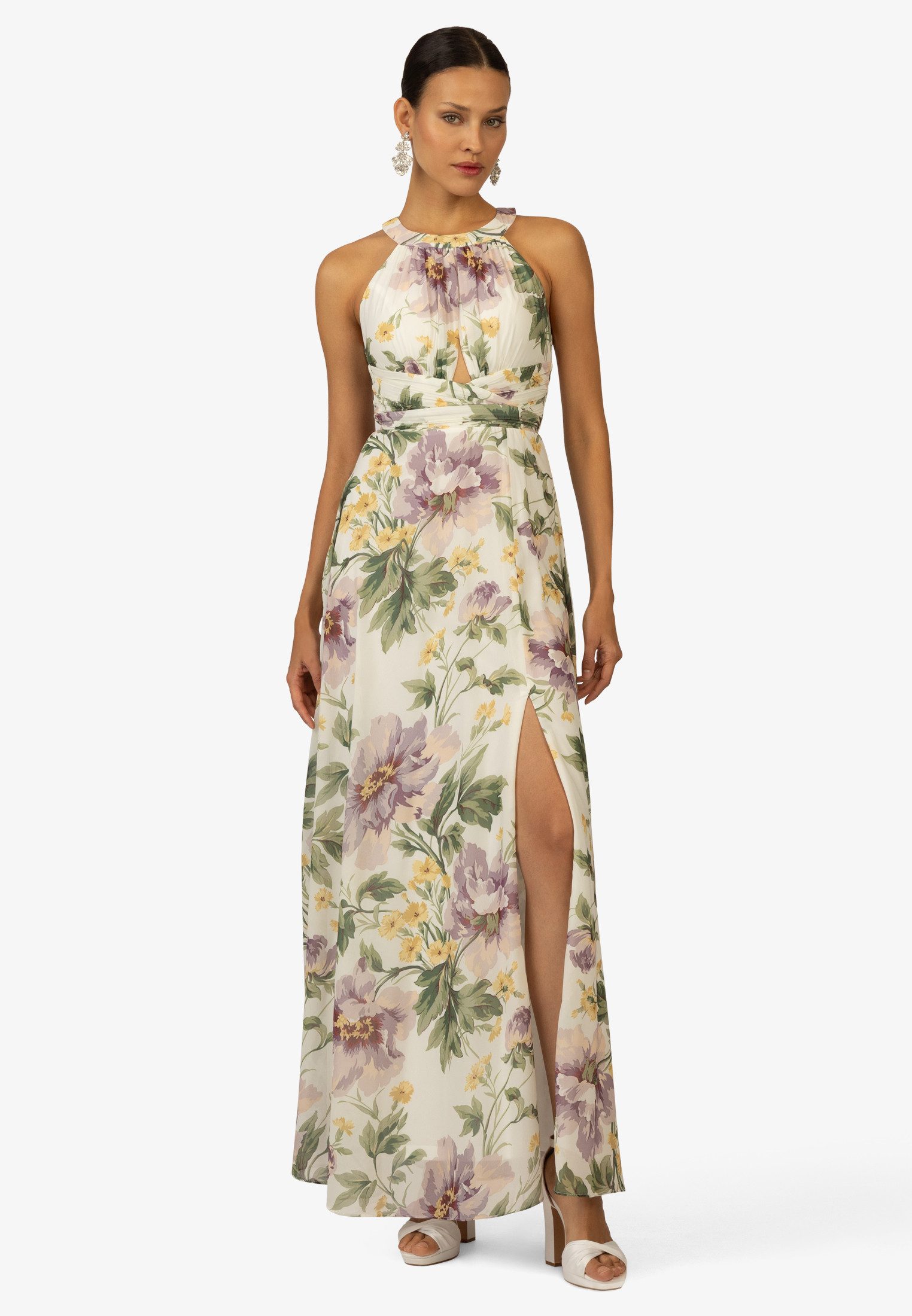 Kraimod Abendkleid mit Neckholder und Faltenwurf günstig online kaufen