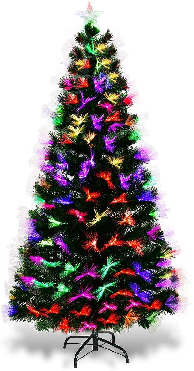 COSTWAY Künstlicher Weihnachtsbaum »Weihnachtsbaum«, 150 cm LED