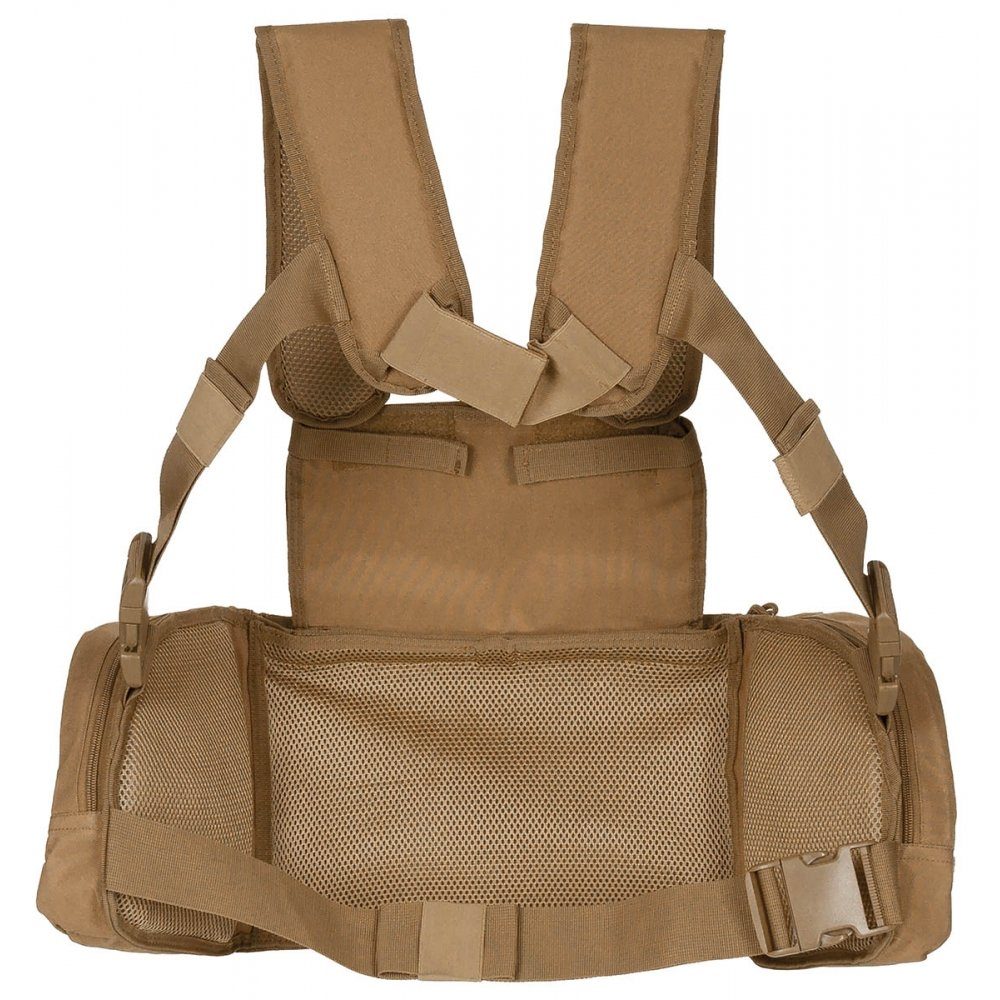 MFH Funktionsweste Chest Rig, Mission, coyote tan mit Modularsystem