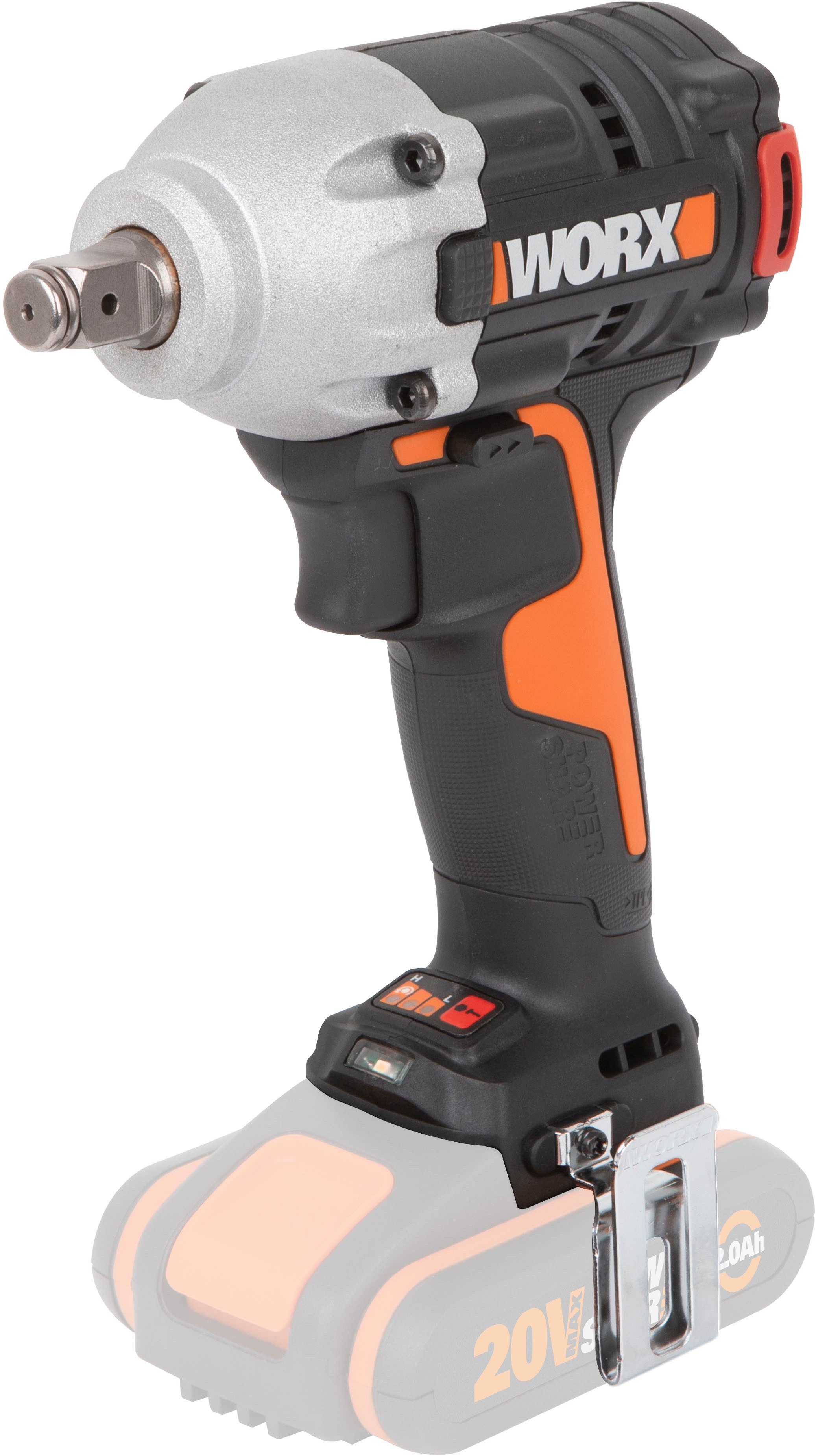 Worx Akku-Schlagschrauber WX272.9 NITRO, 2900 U/min, 300 Nm, ohne Akku Und Ladegerät