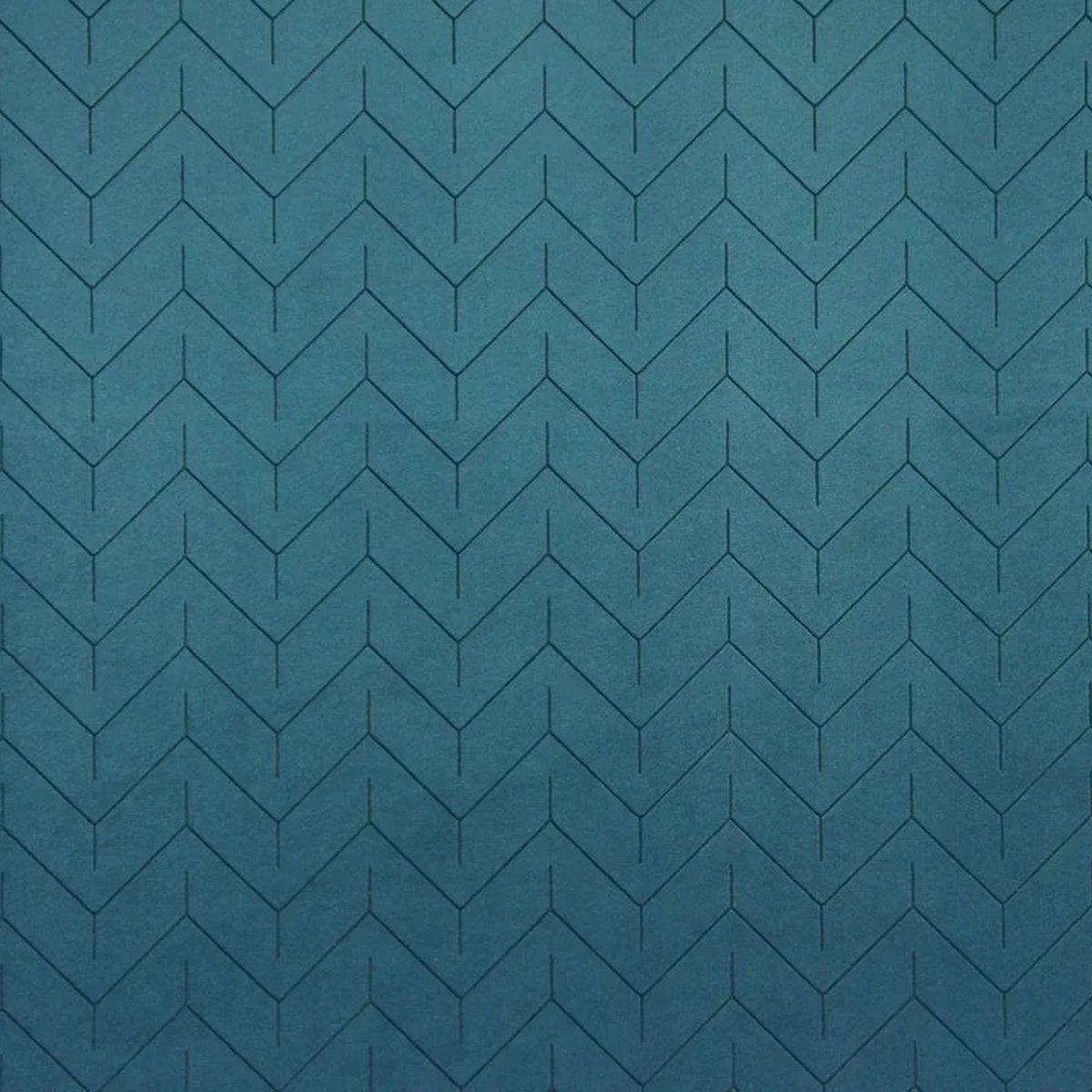 Thumbnail - Stofferia Stoff Polsterstoff Samt Laser Gen Blau, Breite 140 cm, Meterware