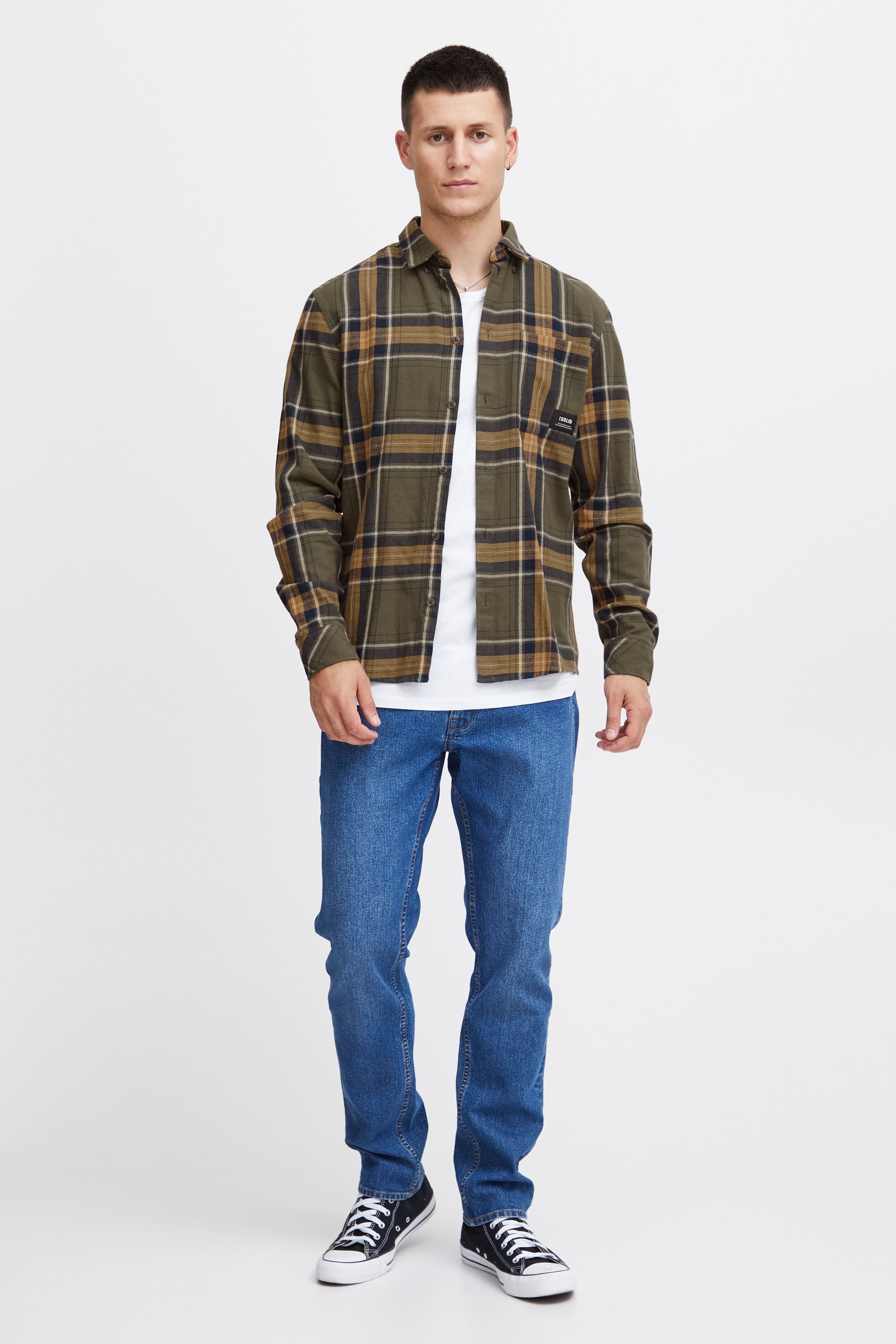 !Solid Flanellhemd SDBrandt Modisches Hemd günstig online kaufen