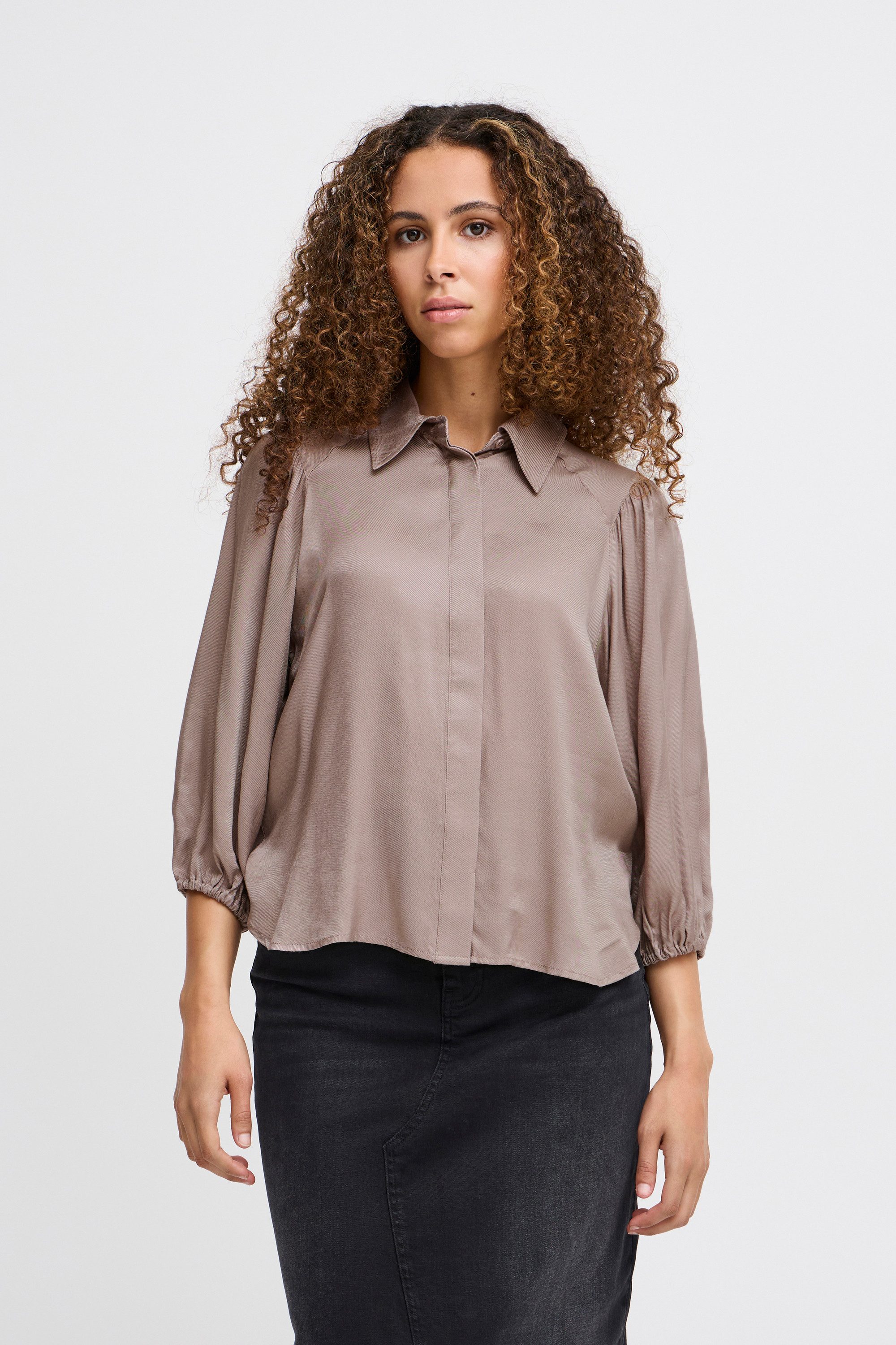 Ichi Langarmhemd Langarm - Hemd IHCOLORADA