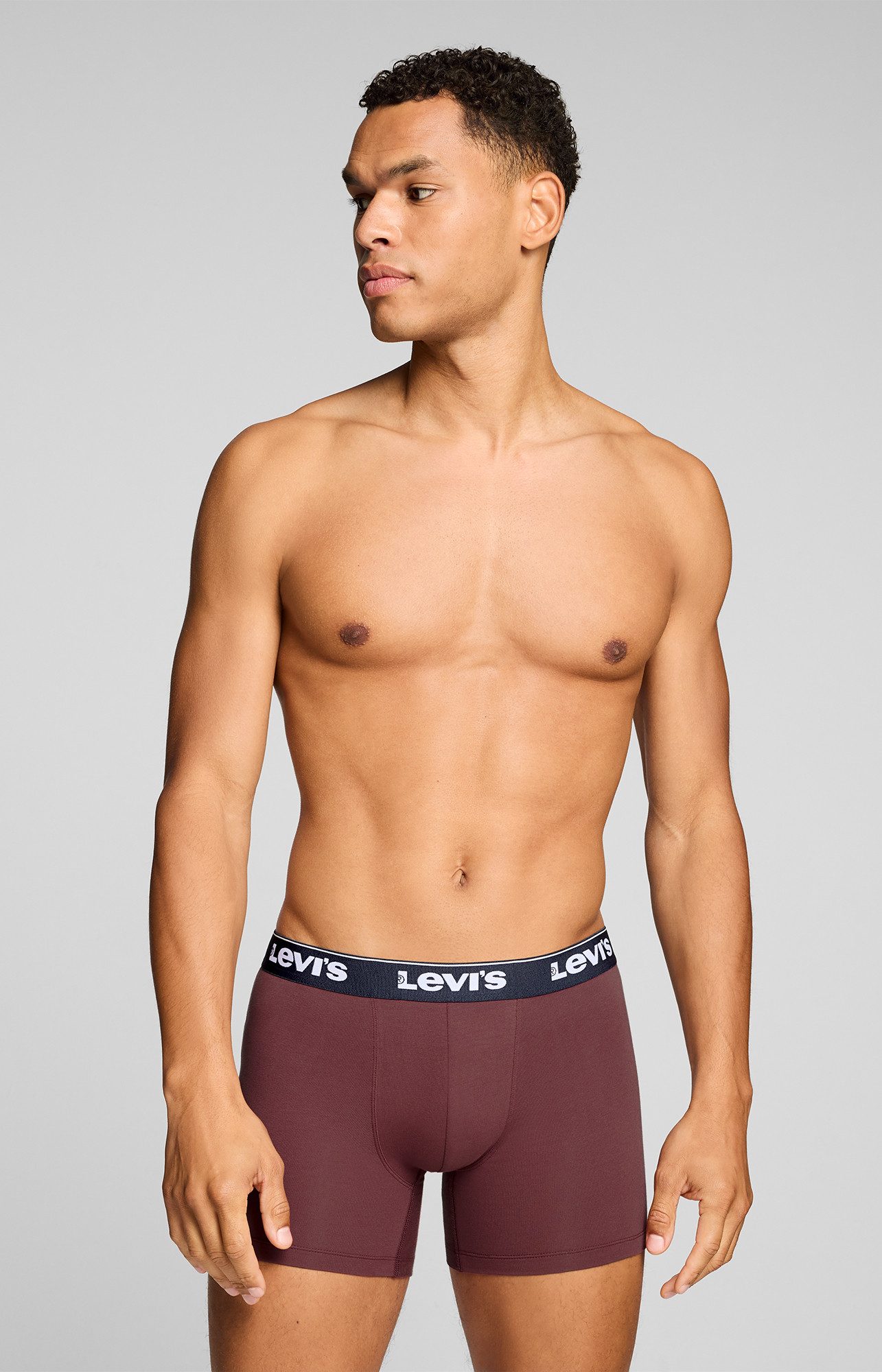 Levi's® Boxershorts LEVIS MEN REPEAT LOGO BOXER BRIEF 3P (3er Pack)