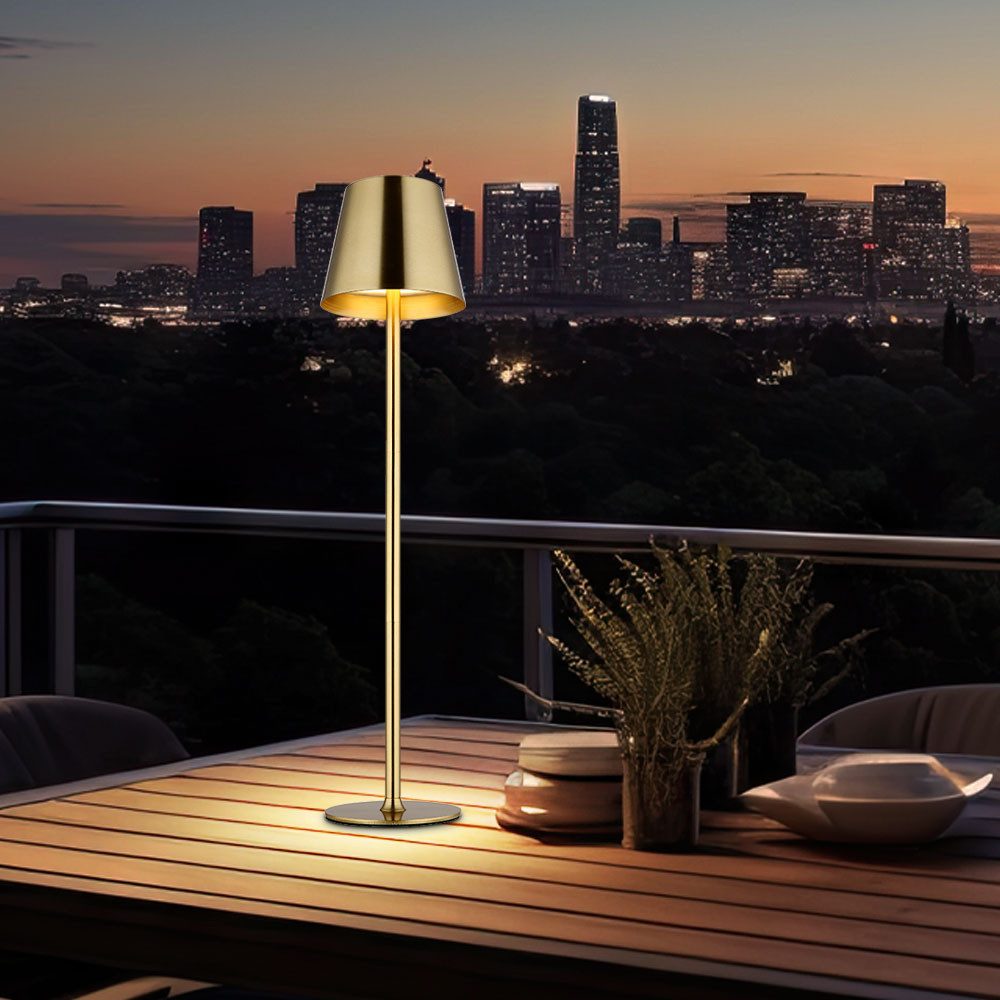 GLOBO LIGHTING LED Tischleuchte, LED-Leuchtmittel fest verbaut, Warmweiß, T günstig online kaufen