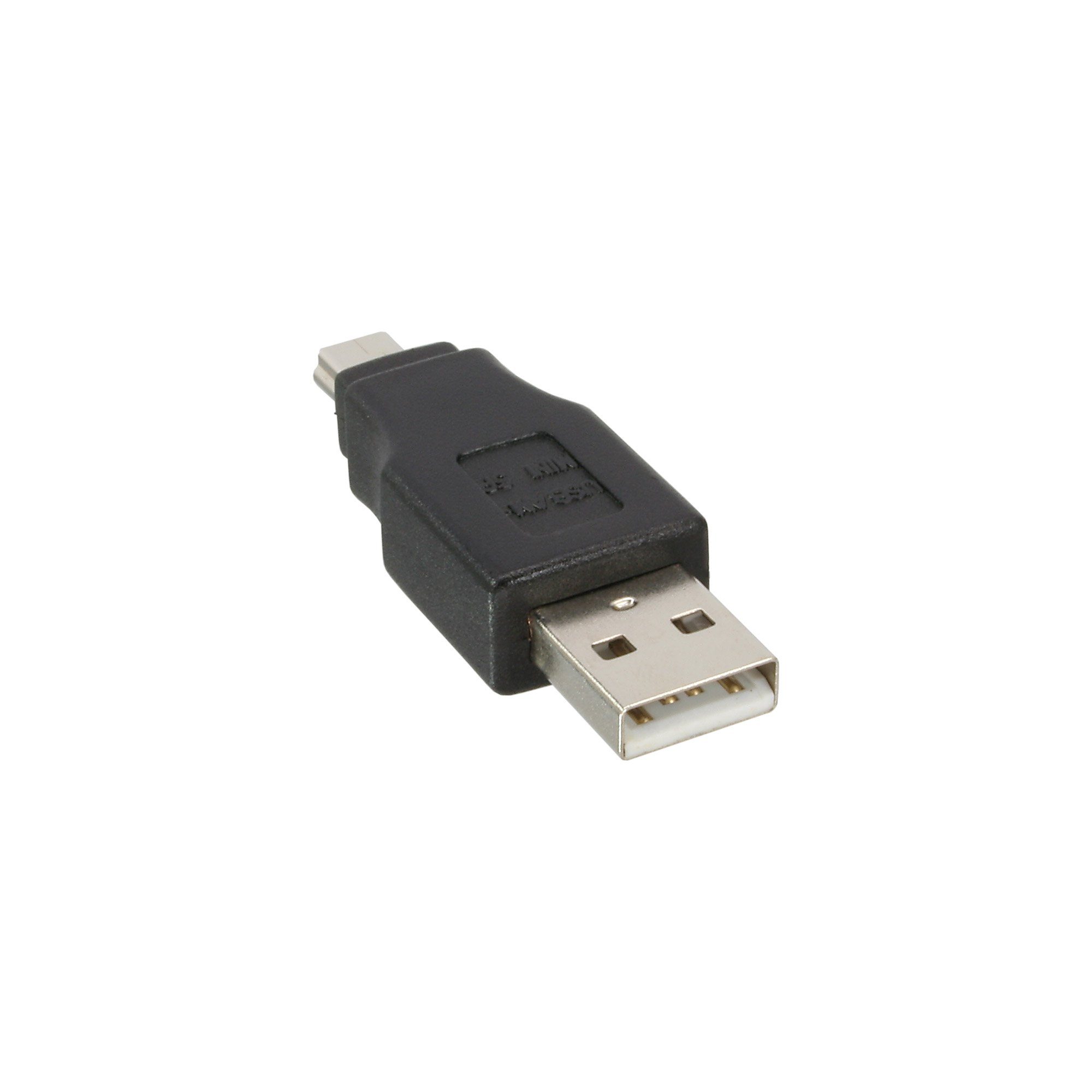 InLine® USB 2.0 Adapter, Stecker A auf Mini-5pol Stecker USB-Adapter