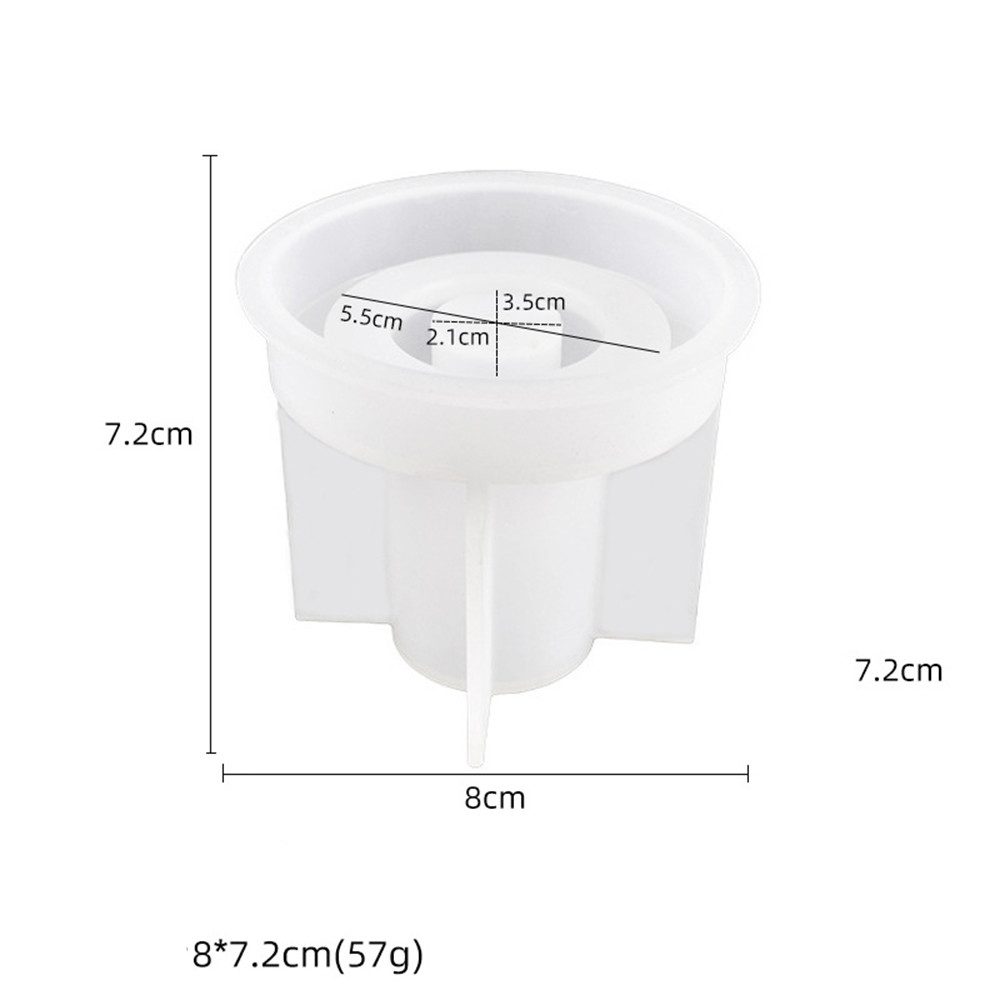 Coonoor Formkerze Kerzenhalter Silikonform, DIY Kerzenhalter-Gießform,Model günstig online kaufen