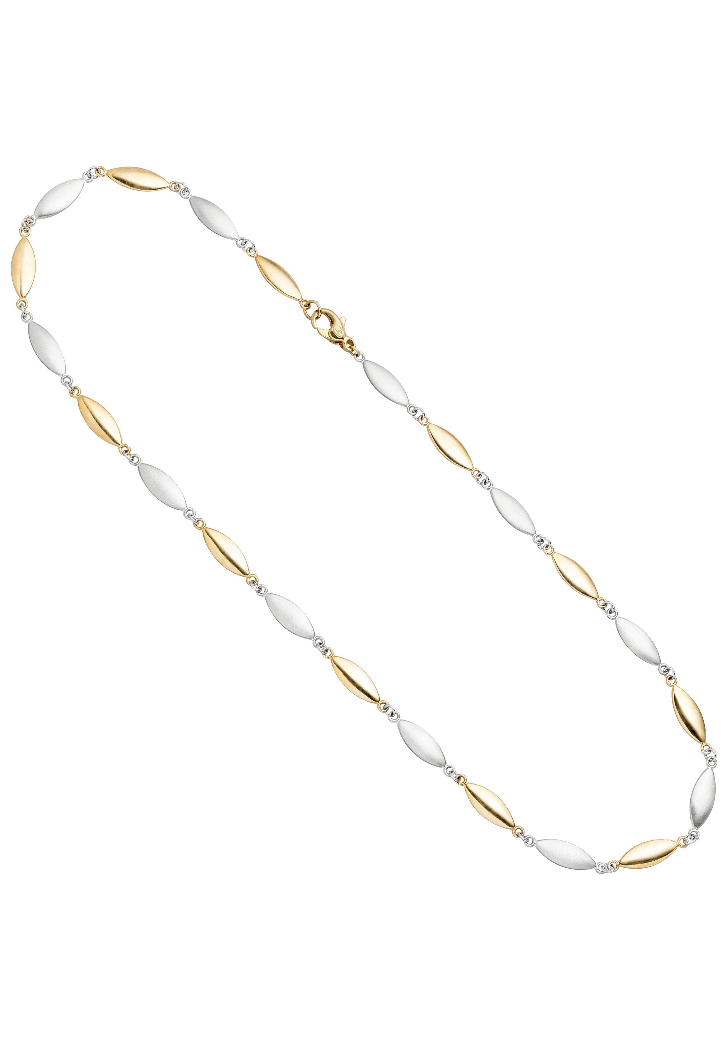 JOBO Goldkette, 585 Gold bicolor 45 cm g...