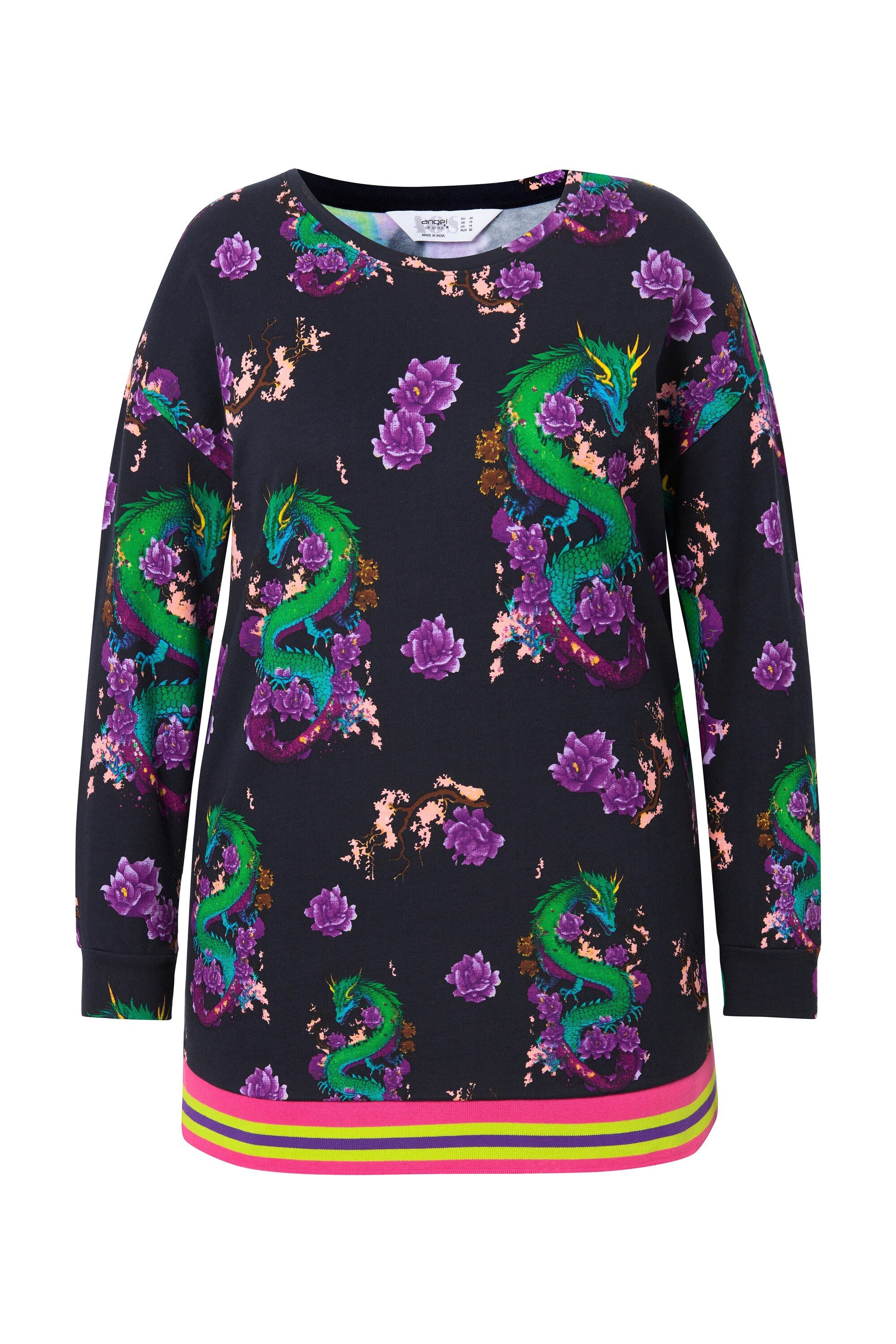 Angel of Style Sweatshirt Sweatshirt oversized Drachen-Muster günstig online kaufen