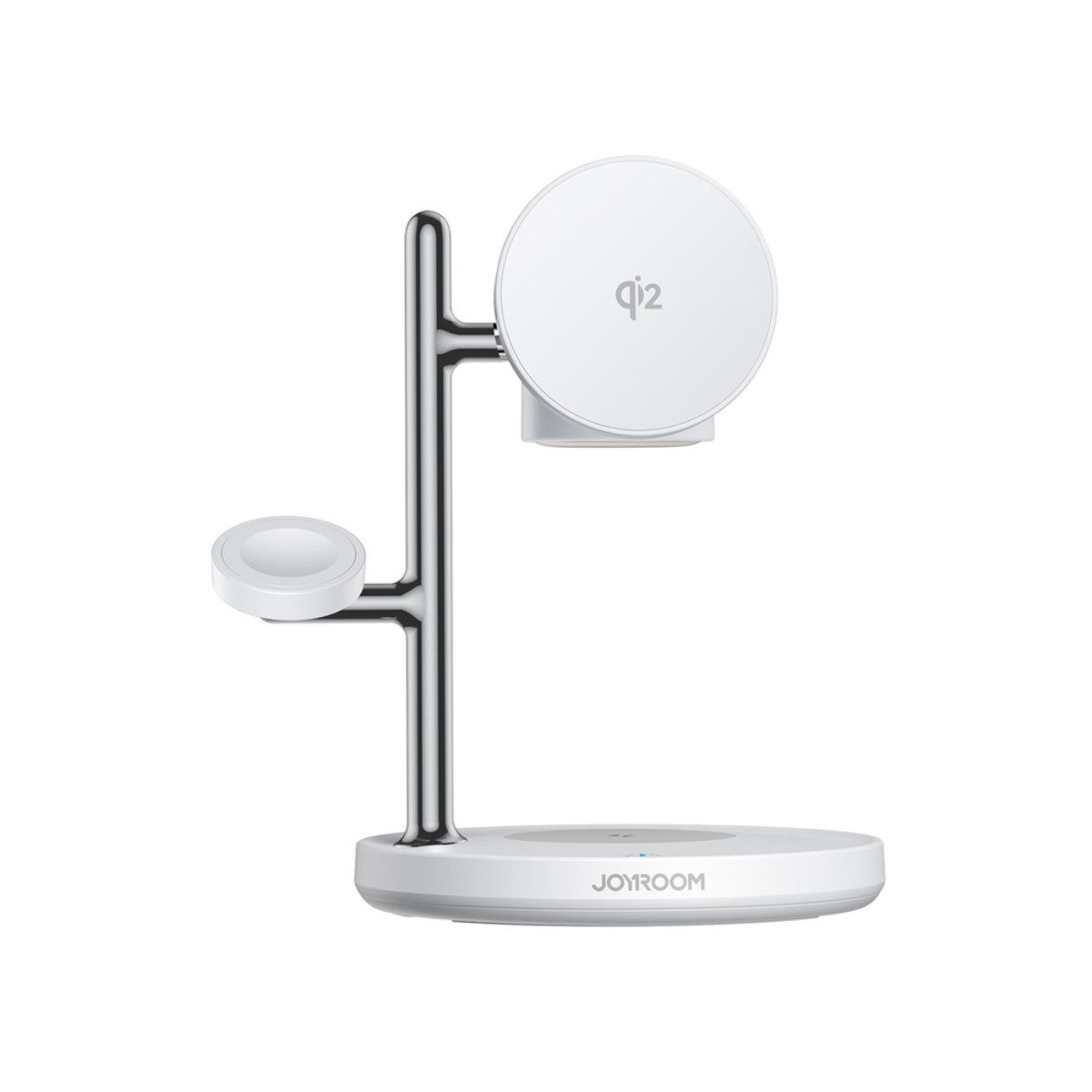 JOYROOM JR-W23 Wireless Charger (2000 mA, Einzelprodukt, Einzelprodukt, Qi2 4-in-1 Ladestation mit integriertem Nachtlicht)