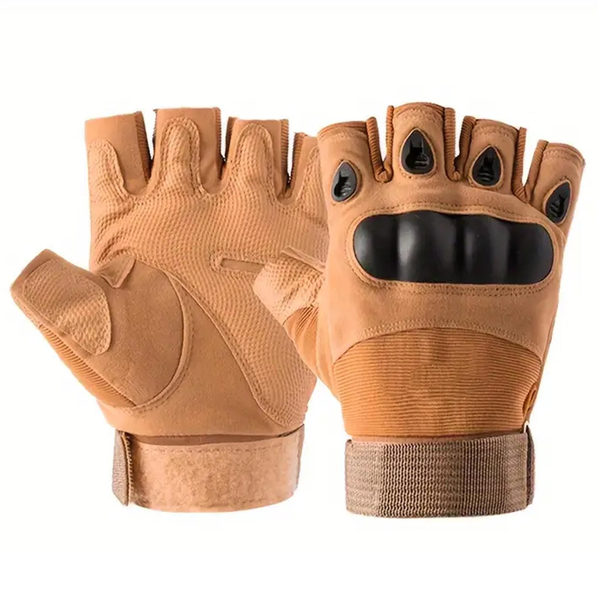LA CUTE Multisporthandschuhe Militärische Überlebens-Fingerlose Handschuhe für präzise Handhabung Fingerloser Schutz, Rutschfestigkeit, Langlebigkeit, Atmungsaktivität