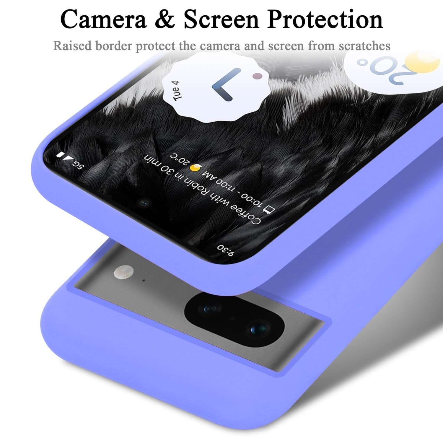Cadorabo Handyhülle für Google PIXEL 7 Hülle Google PIXEL 7, Flexible Hülle TPU Silikon Schutzhülle Back Cover Case – Bild 4 von 5
