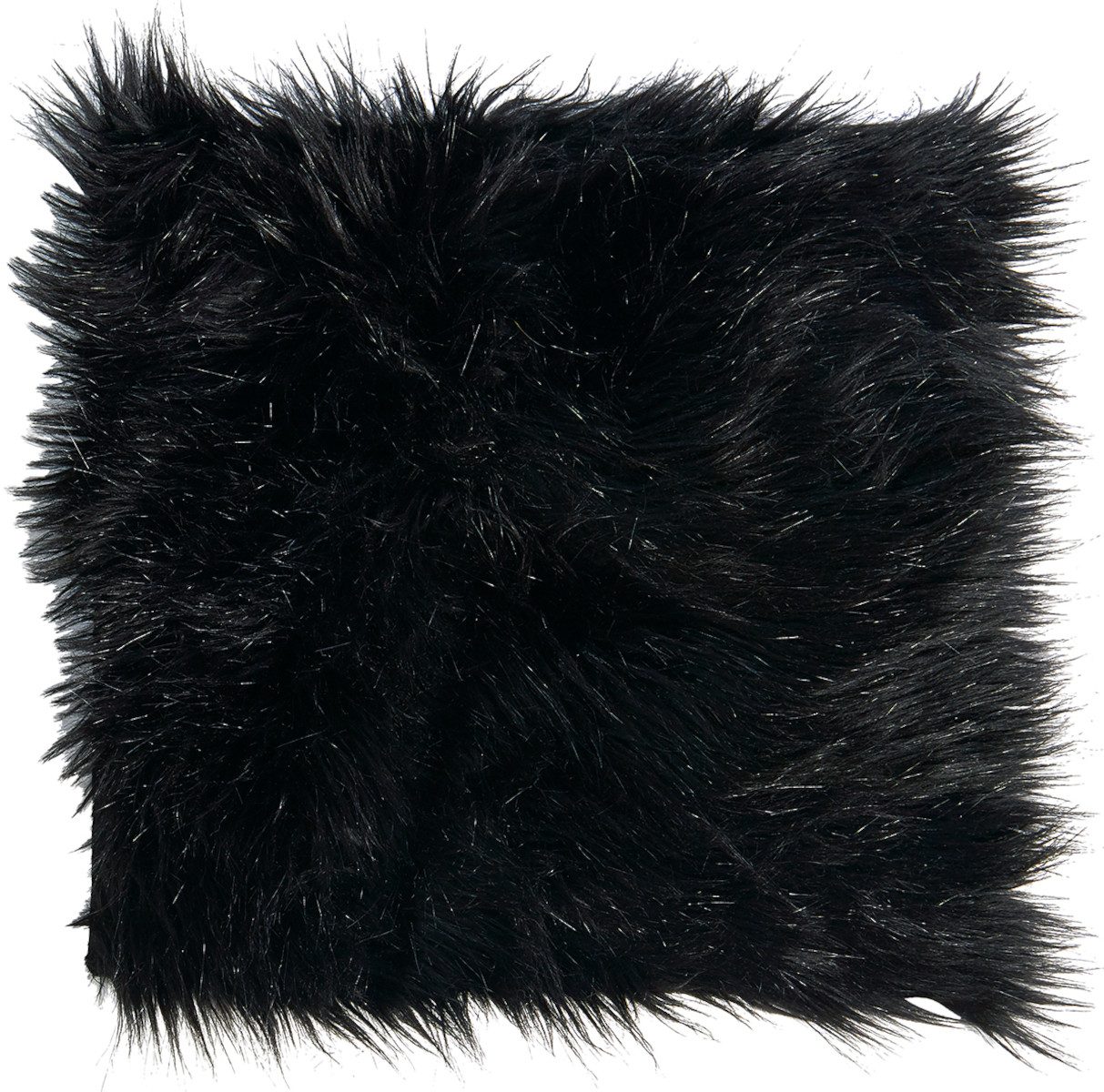 Sitzkissen Seat Pad / Fell-Sitzkissen Blackwolf 40 x 40 cm