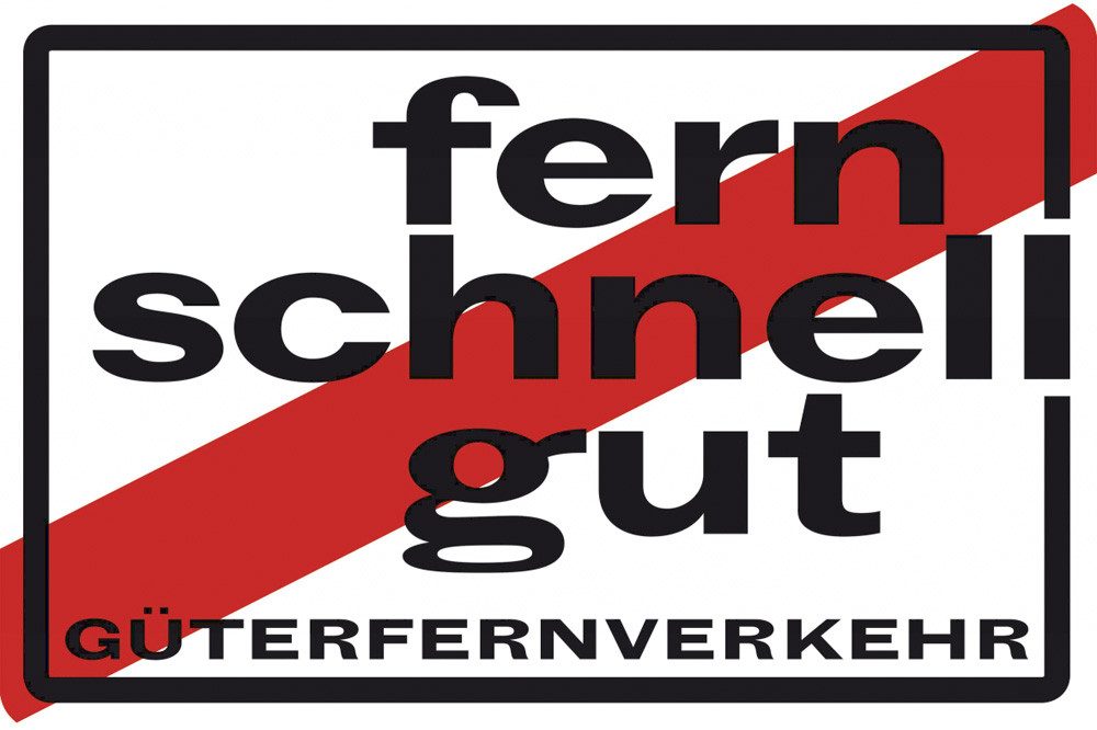 Dekoobjekt Schnell Fern Gut Güterfernverkehr LKW Trucker Blechschild 20x30 cm