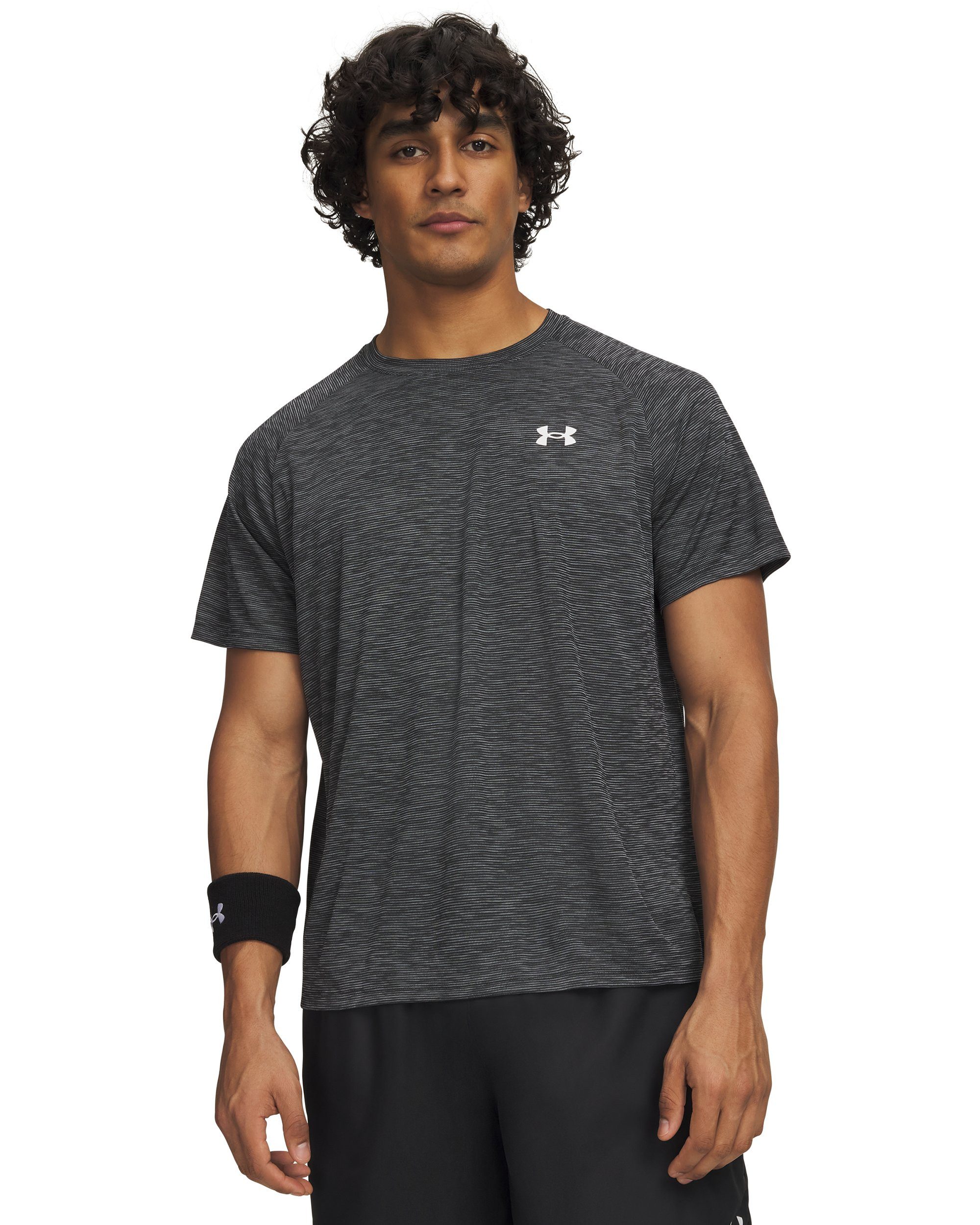Under Armour® Trainingsshirt UA TECH TEXTURED SS atmungsaktives Material, lockere Passform, mit Kurzarm