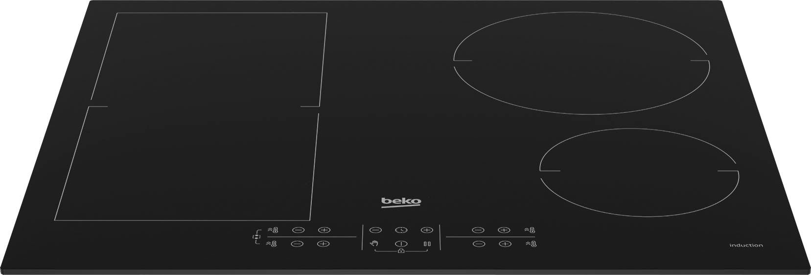BEKO Flex-Induktions-Kochfeld, Flexible Kochzonen für präzises und energieeffizientes Kochen