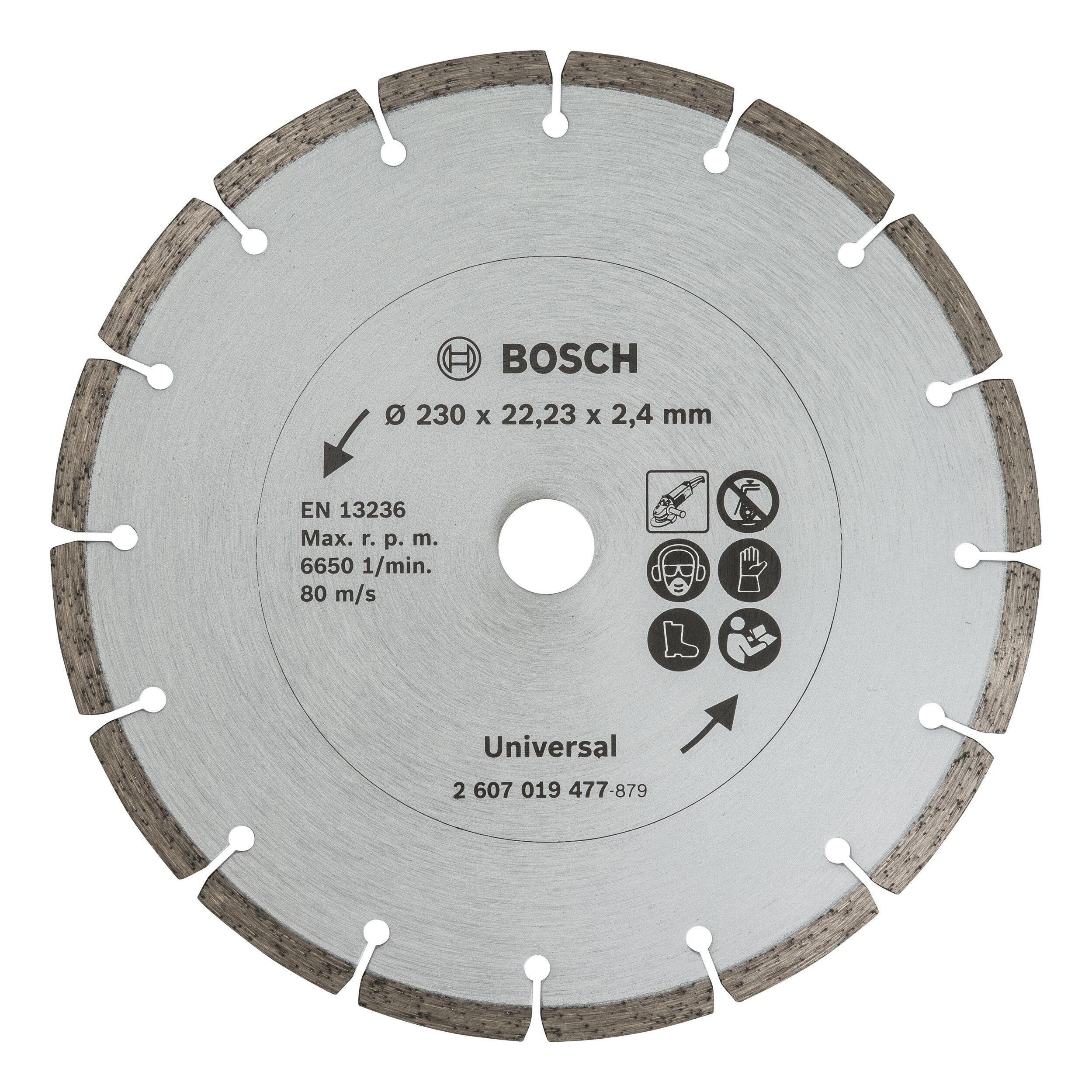 Für 230 mm - BOSCH Trennscheibe, Diamanttrennscheibe Baumaterial