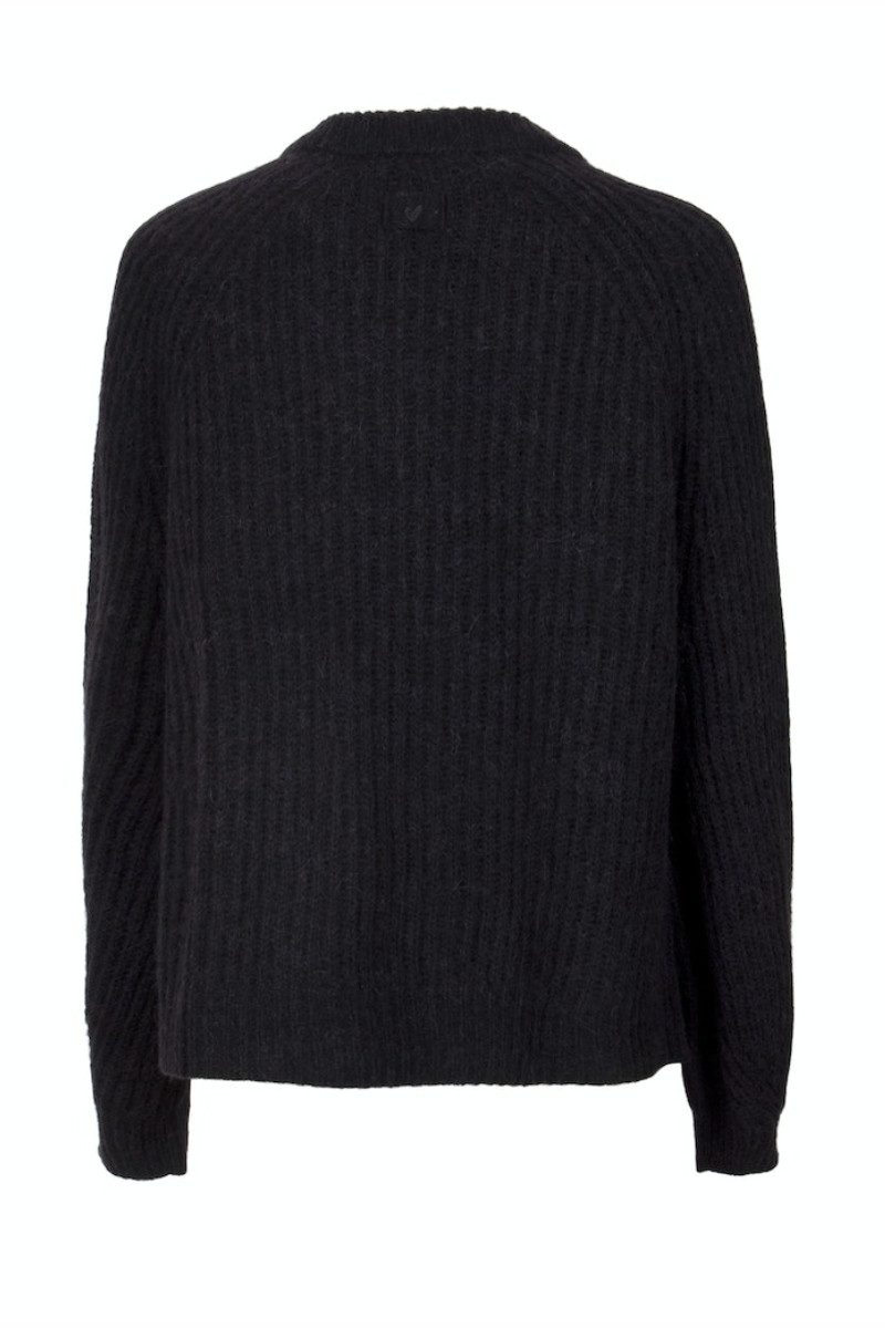 Lieblingsstück Trachtenstrickjacke Strickjacke Damen - ACHIKA - schwarz