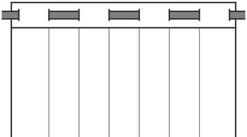 Vorhang Allure, Neutex for you!, Ösen (1 St), halbtransparent, Jacquard, HxB: 245x140, Ösenschal mit Metallösen