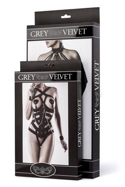 Grey Velvet Body Grey Velvet - Harness Ouvert 15236 - XS/S