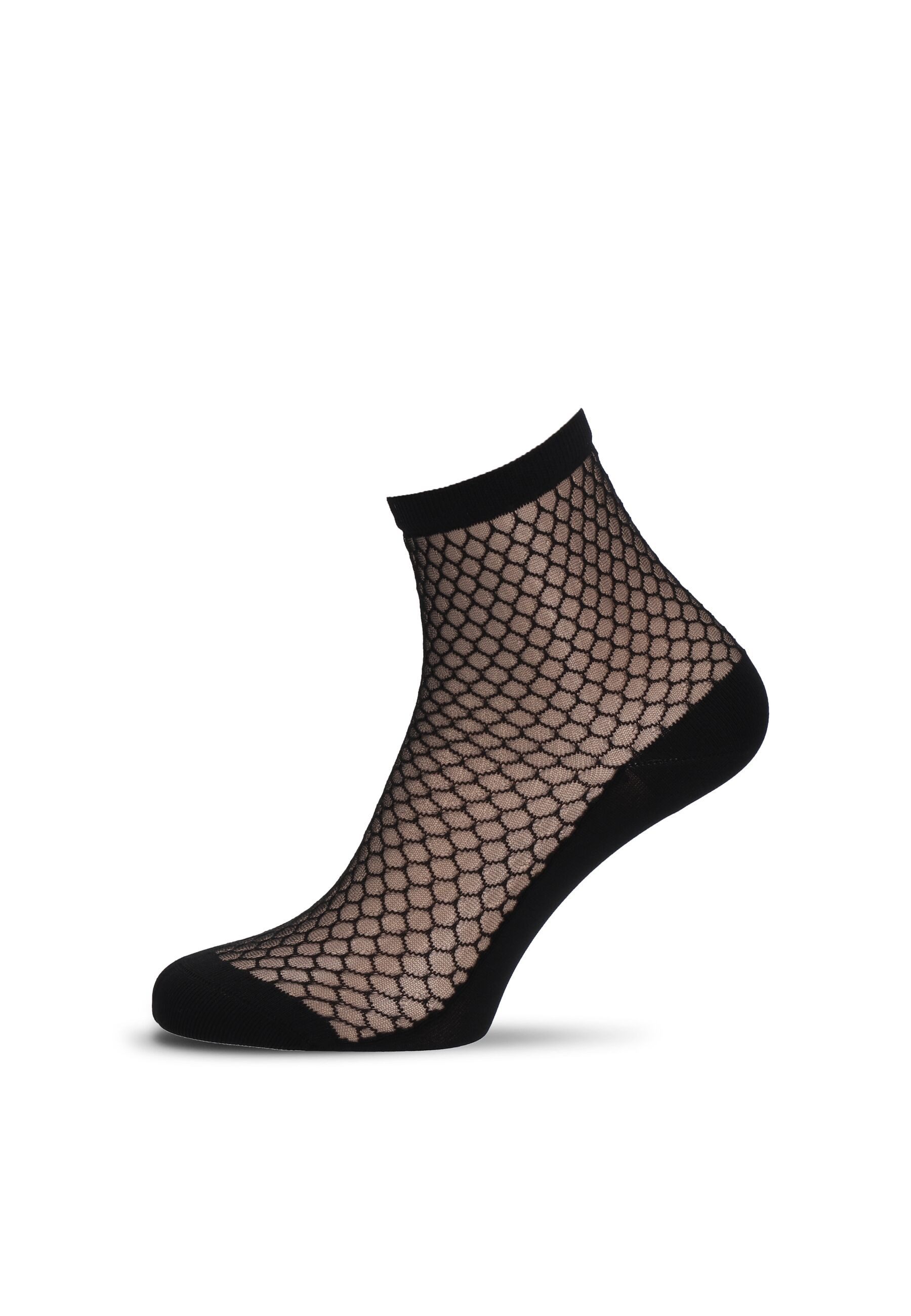 Tamaris Socken 4er Pack 4er Pack, transparente Socken mit modischem Muster