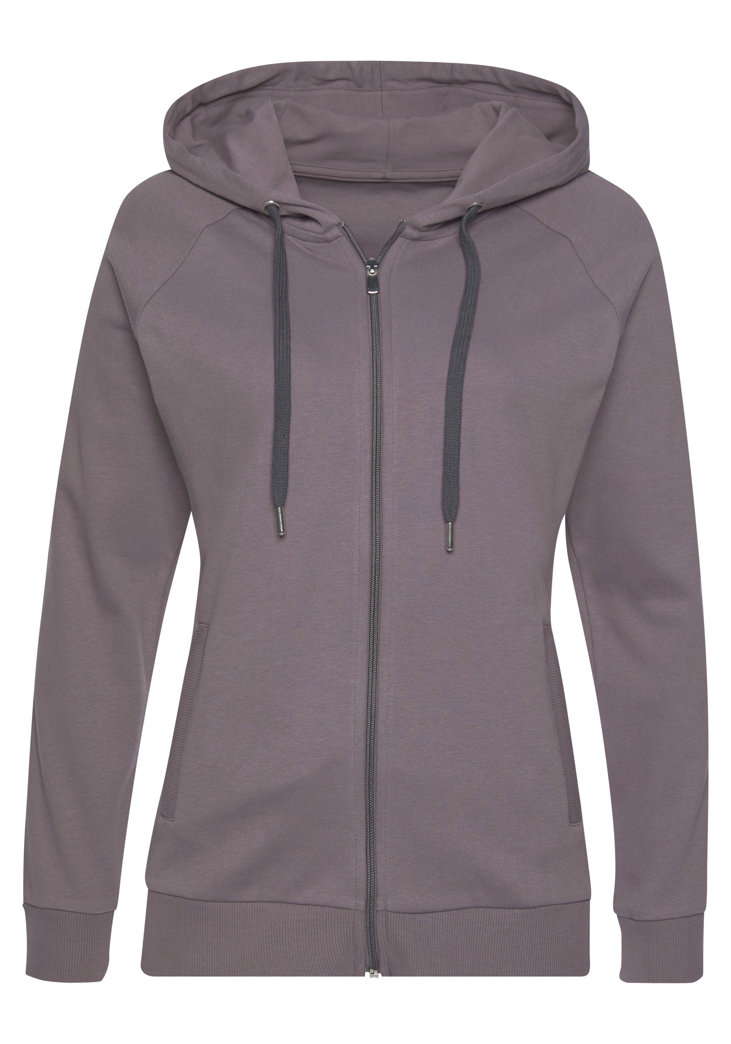 LASCANA ACTIVE Trainingsjacke mit Logo Tape an den Ärmeln