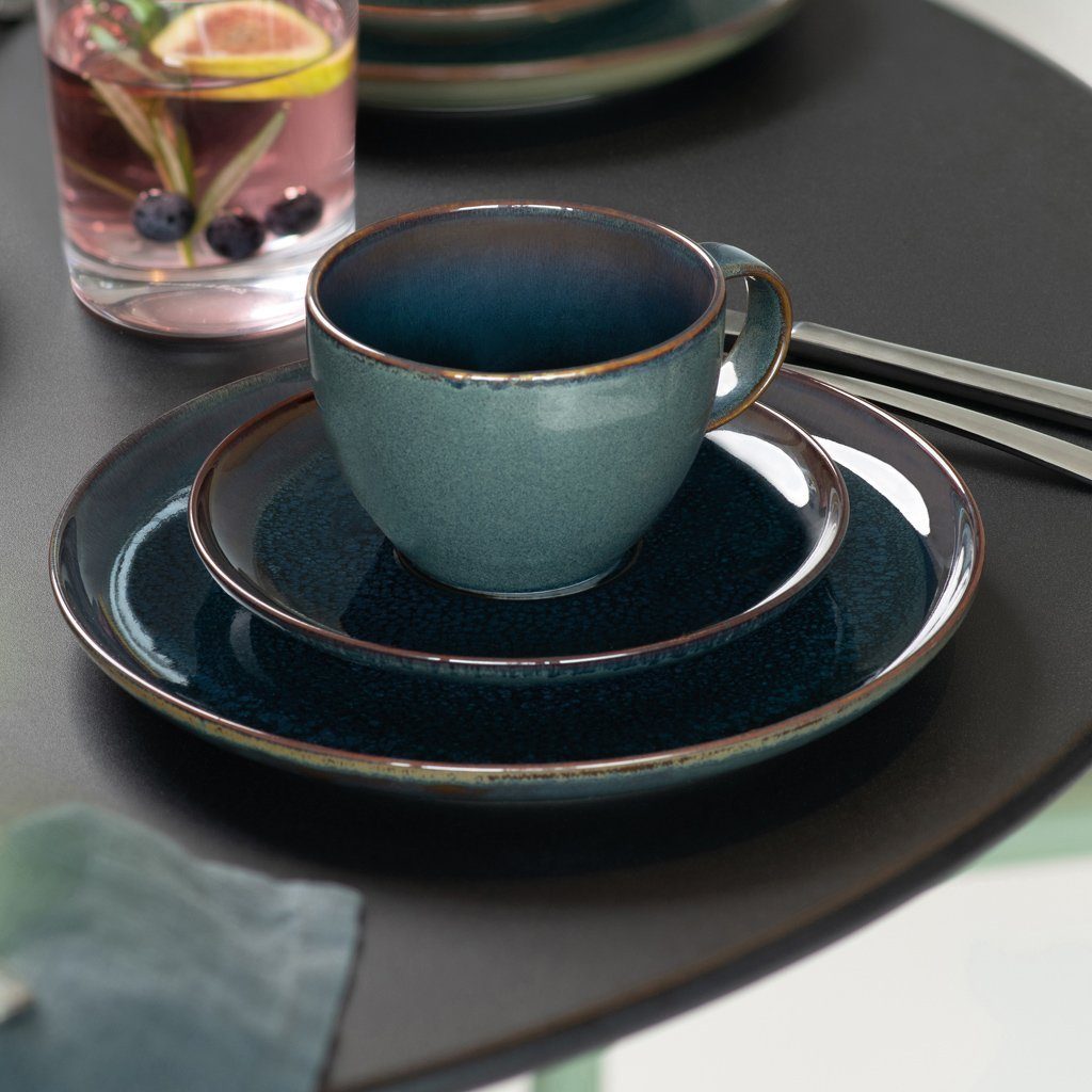 Boch & Denim Crafted 6 blau, Stück, Kaffeetasse, Porzellan Villeroy ml, Tasse 247 like. by