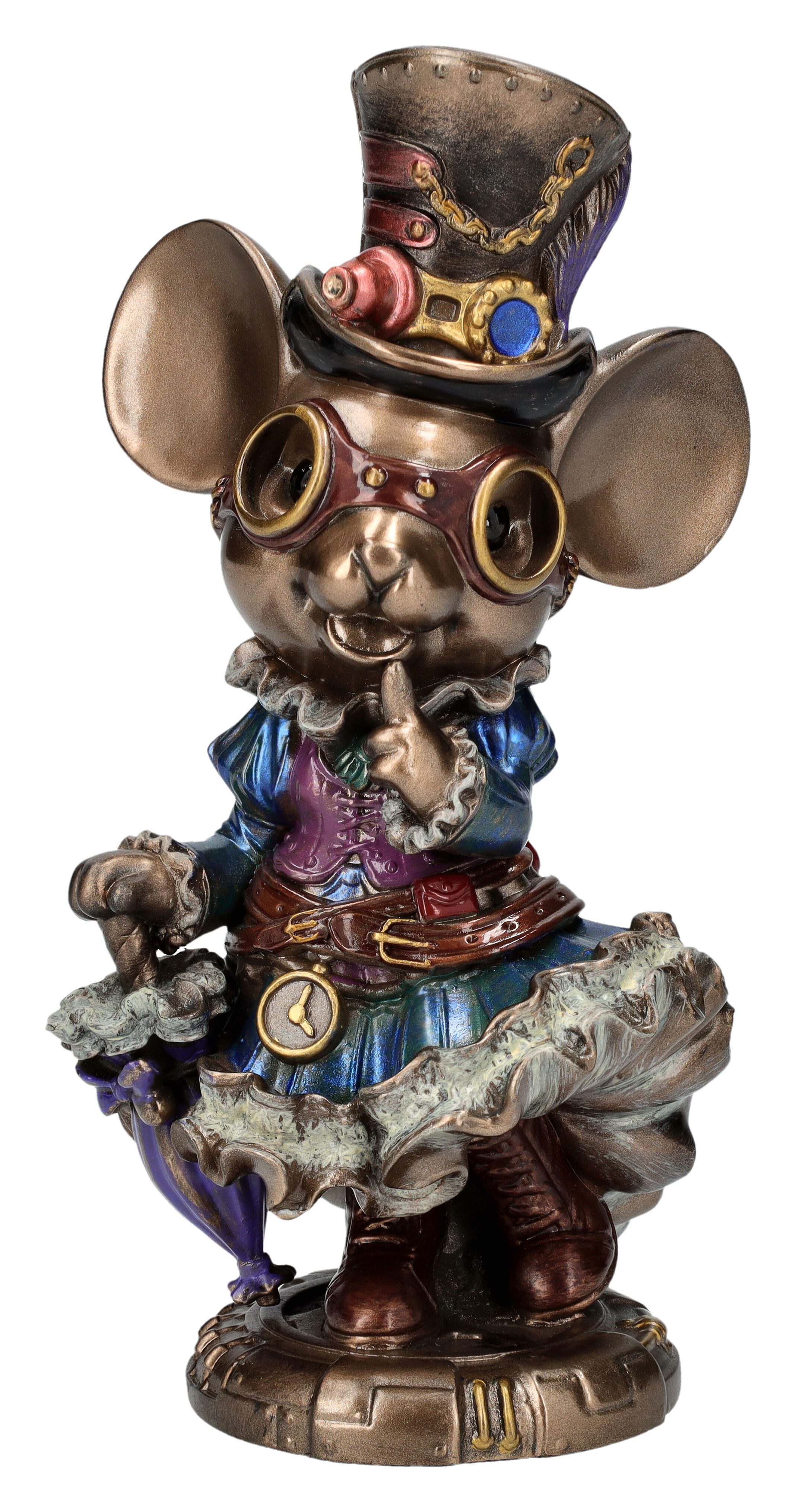 Figuren Shop GmbH Fantasy-Figur Steampunk Figur - Maus im Kleid - Fantasy T günstig online kaufen