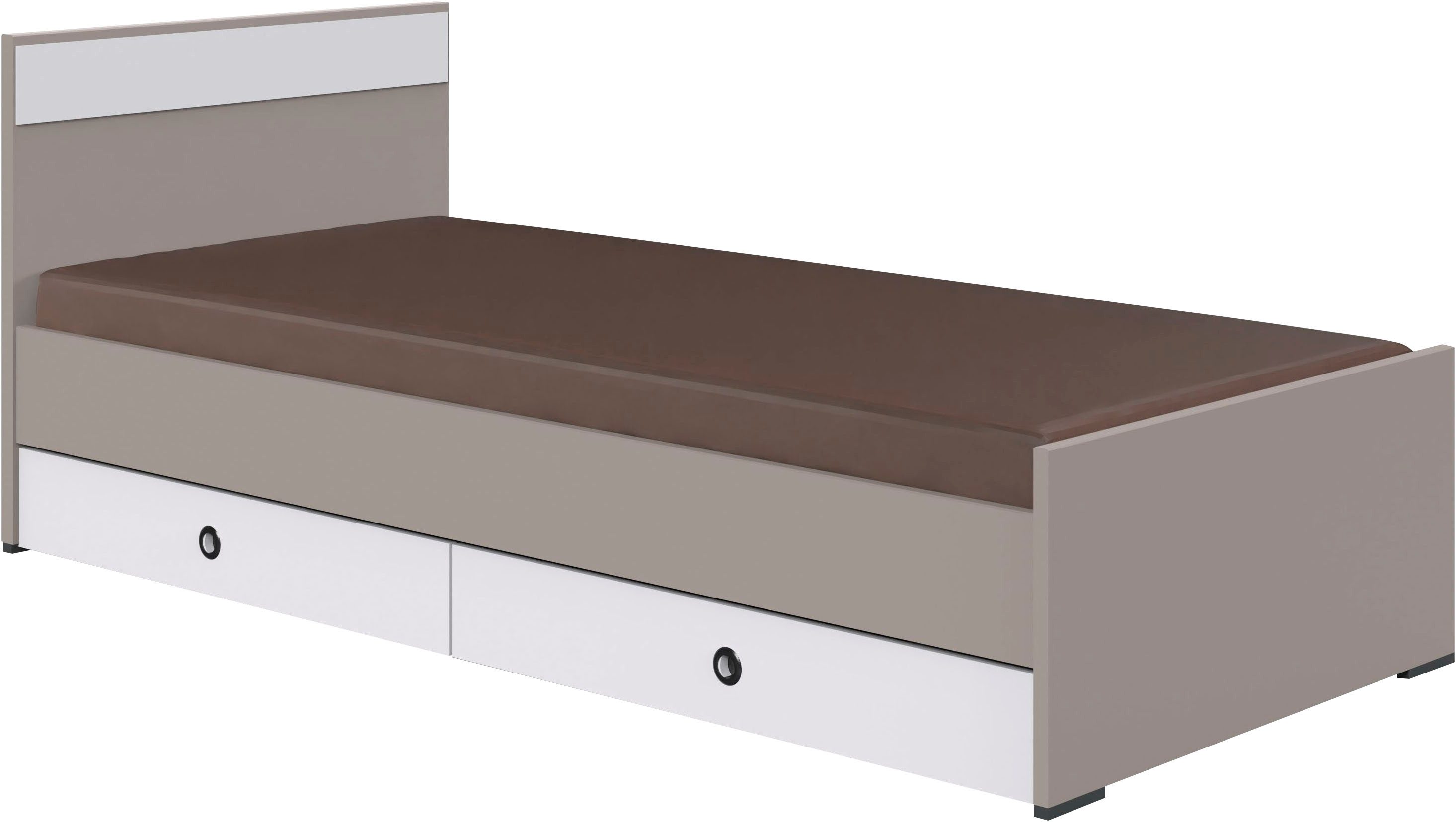 Wimex Holzbett Bahamas erhältlich in den Breiten 90cm, 120cm & 140cm, mit Kopf- und Fußteil