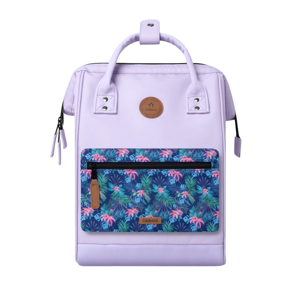 CABAIA Rucksack Aurora (Set, 3-tlg., inkl. 2 auswechselbaren Vordertaschen), Tagesrucksack mit austauschbaren Vordertaschen