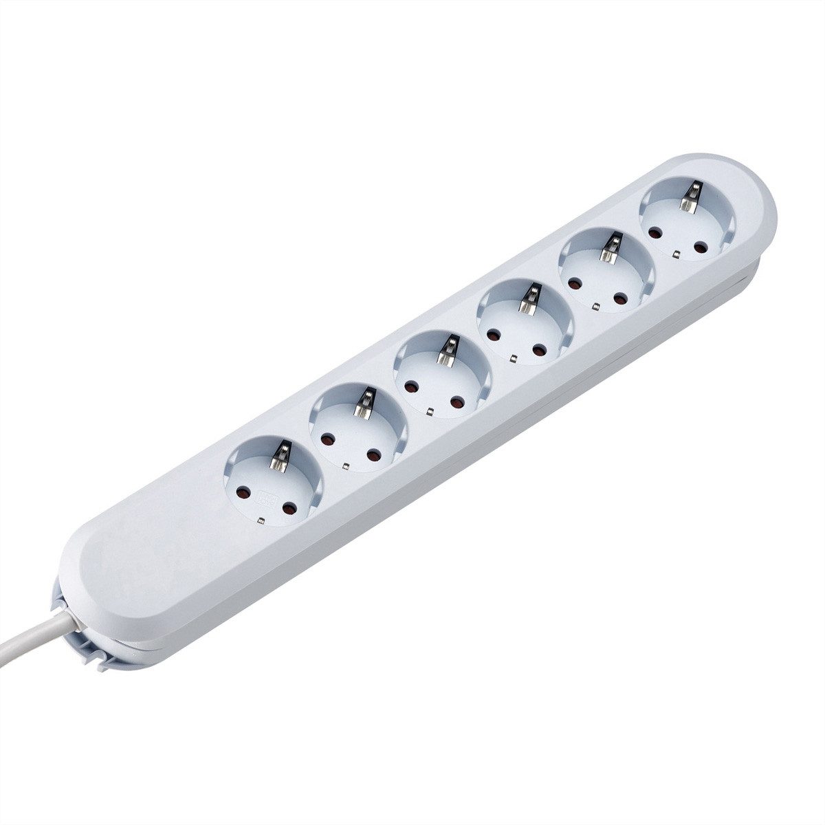 Bachmann SMART Steckdosenleiste 6x Schutzkontakt Steckdosenleiste (Kabellänge 1.5 m)