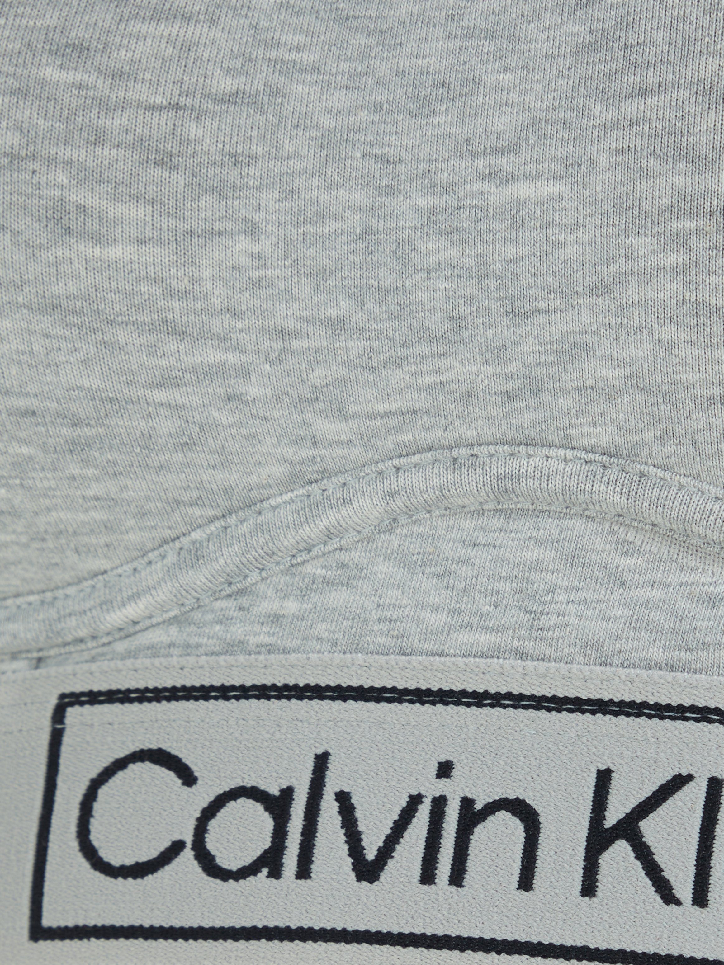 Calvin Klein Underwear grau an Logoschriftzügen Bund mit und Trägern Bralette