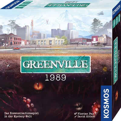 Kosmos Spiel, Brettspiel 680039 - Gesellschaftsspiel - Greenville 1989, ab 16 Jahren, 3-6 Spieler