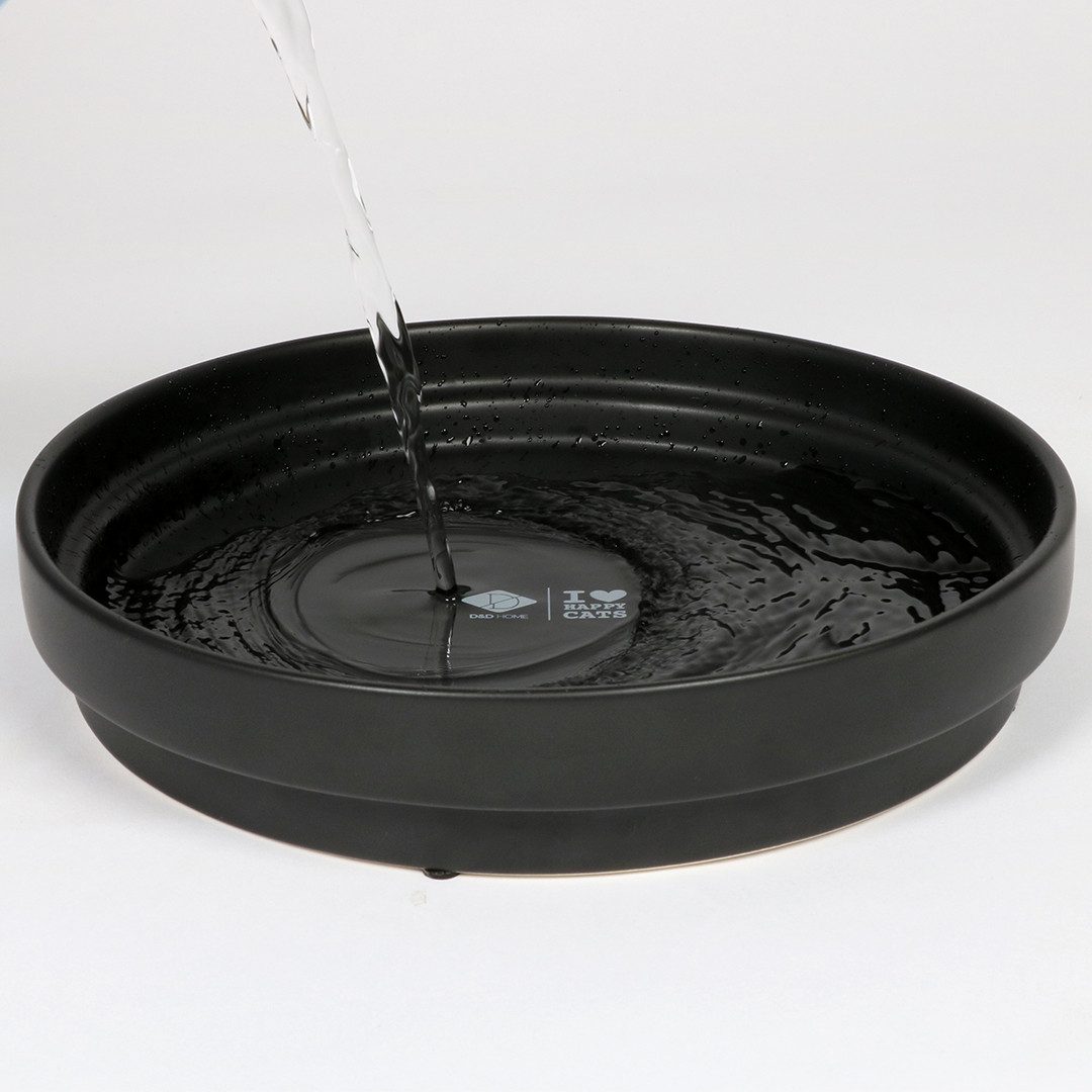 D&D Napf D&D Trinknapf ACE - schwarz Fassungsvermögen / Maße: 850ml -