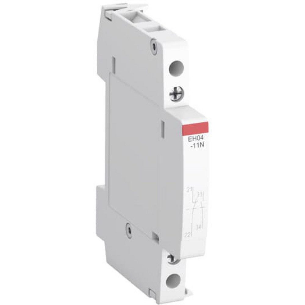 ABB Stromstoßschalter ABB EH04-11N Hilfskontaktblock für Schütz 1 St. 1 Öffner, 1 Schließer, (EH04-11N)