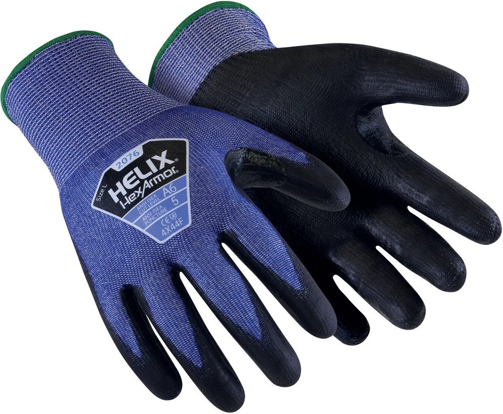 HexArmor Arbeitshandschuh-Set Schutzhandschuh Hexarmor Helix 2076