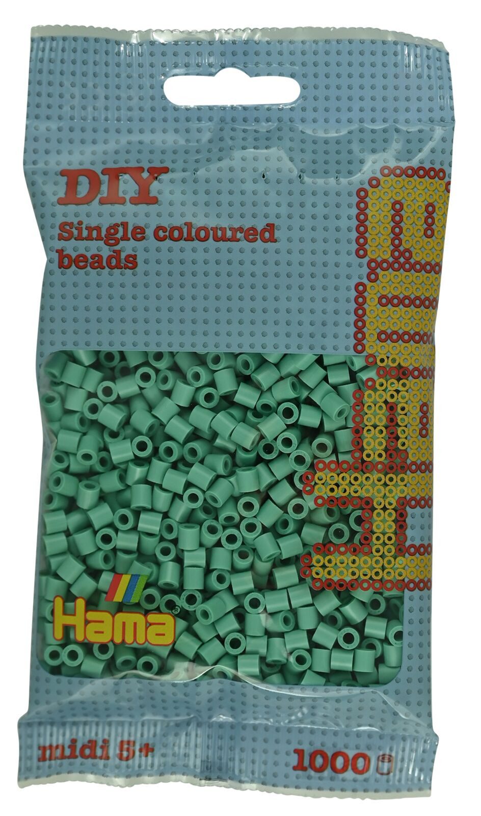 Hama Bügelperlen Hama Beutel mit 1000 Midi-Bügelperlen