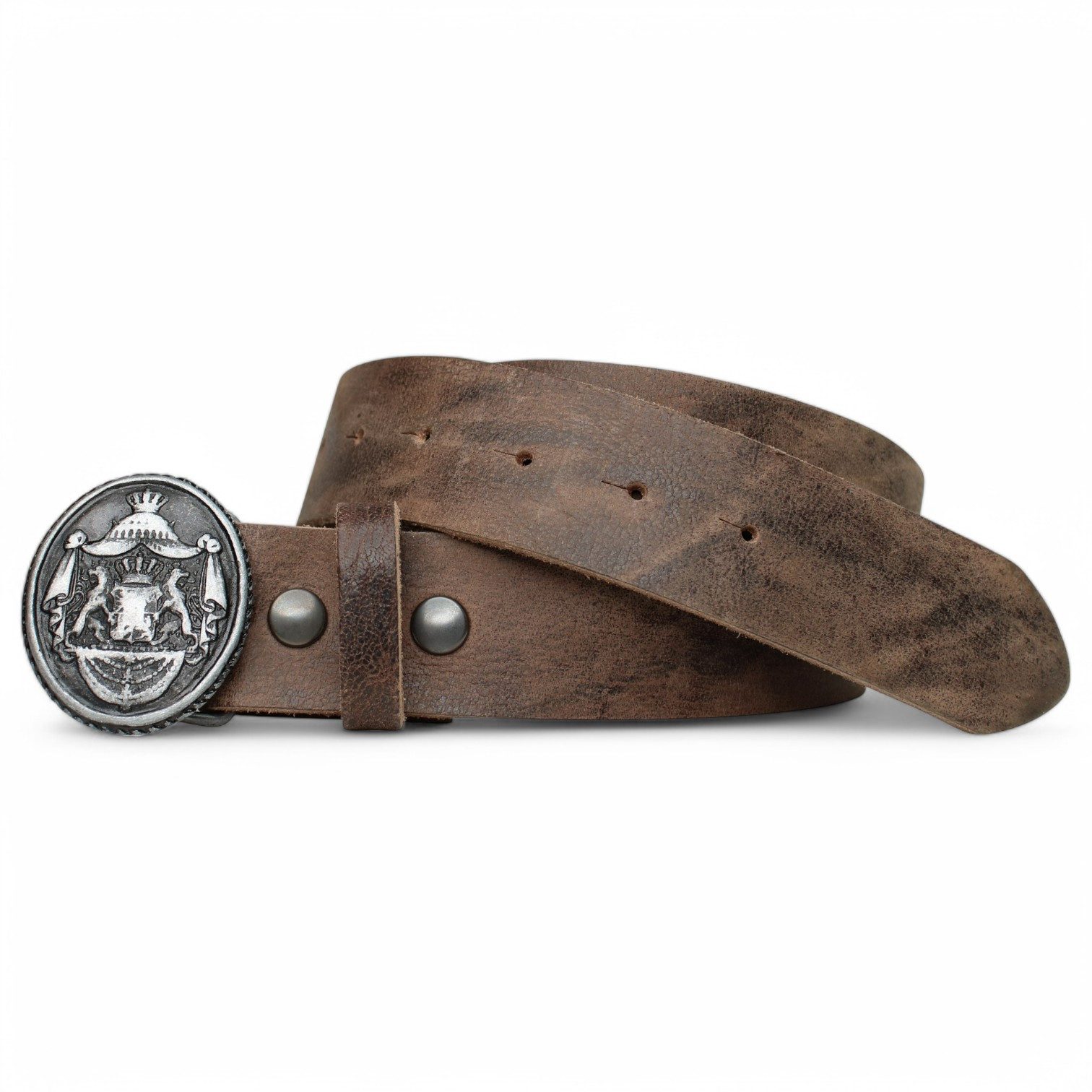 FRONHOFER Ledergürtel 17504 (1-St) Trachtengürtel, Edelweiß günstig online kaufen